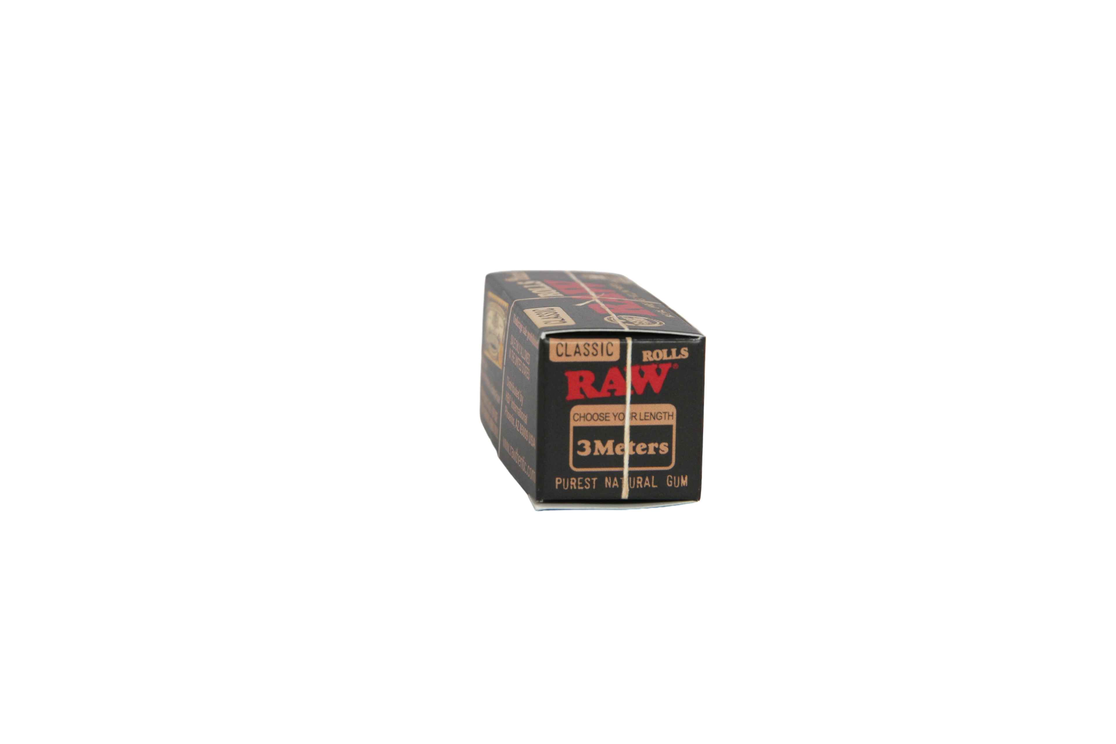 Raw Black Rolls - 3 Meters