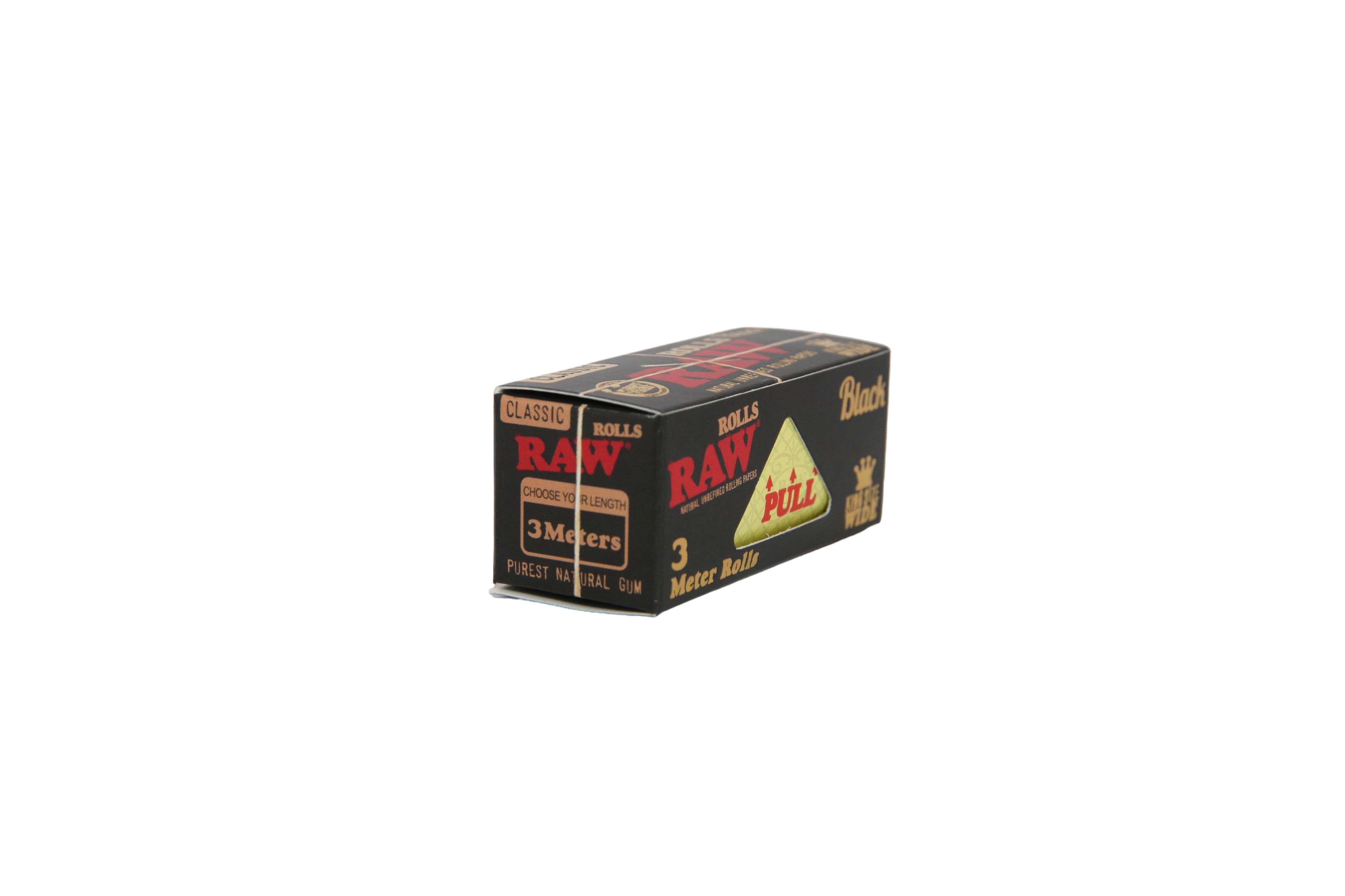 Raw Black Rolls - 3 Meters