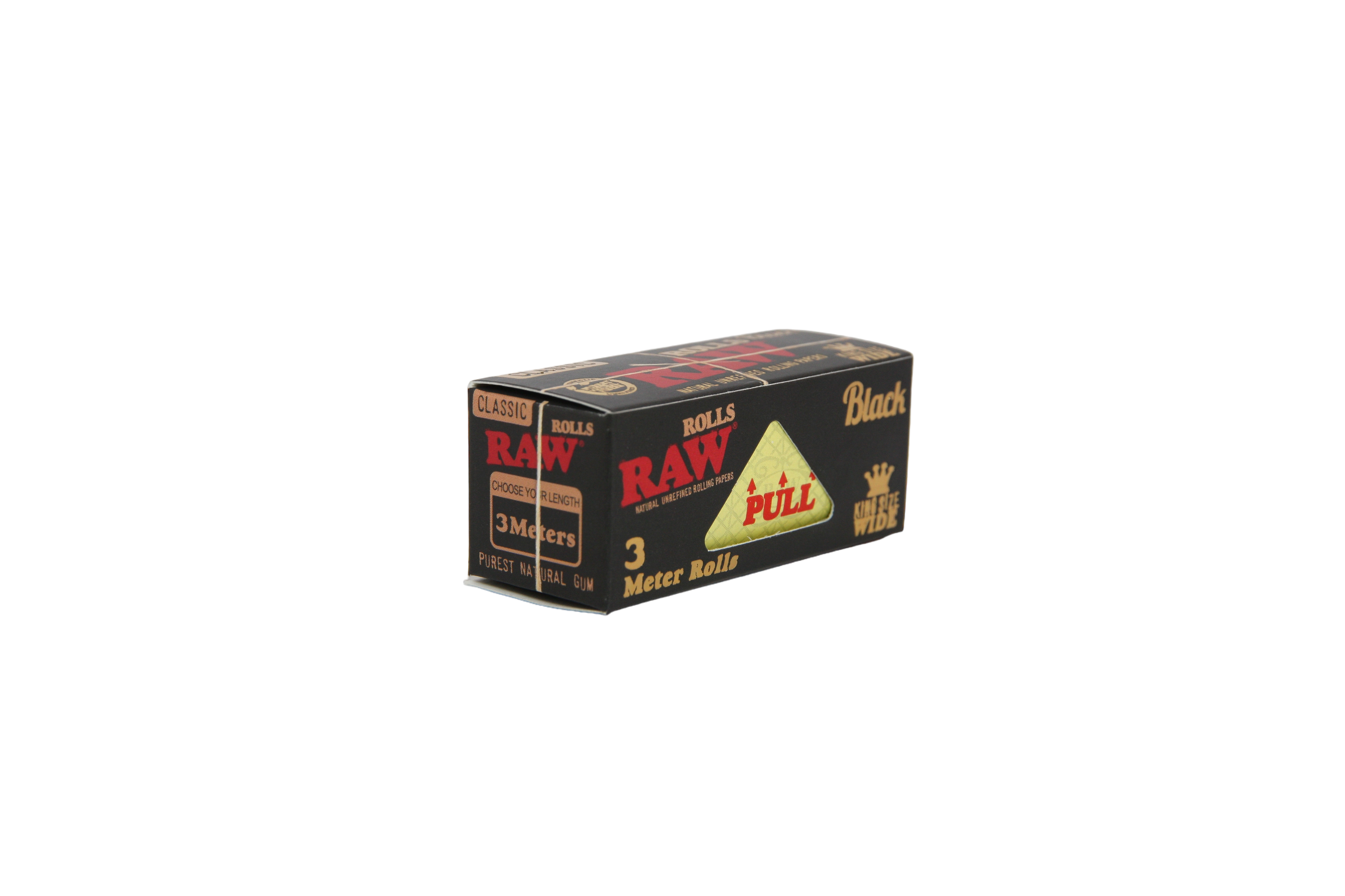 Raw Black Rolls - 3 Meters
