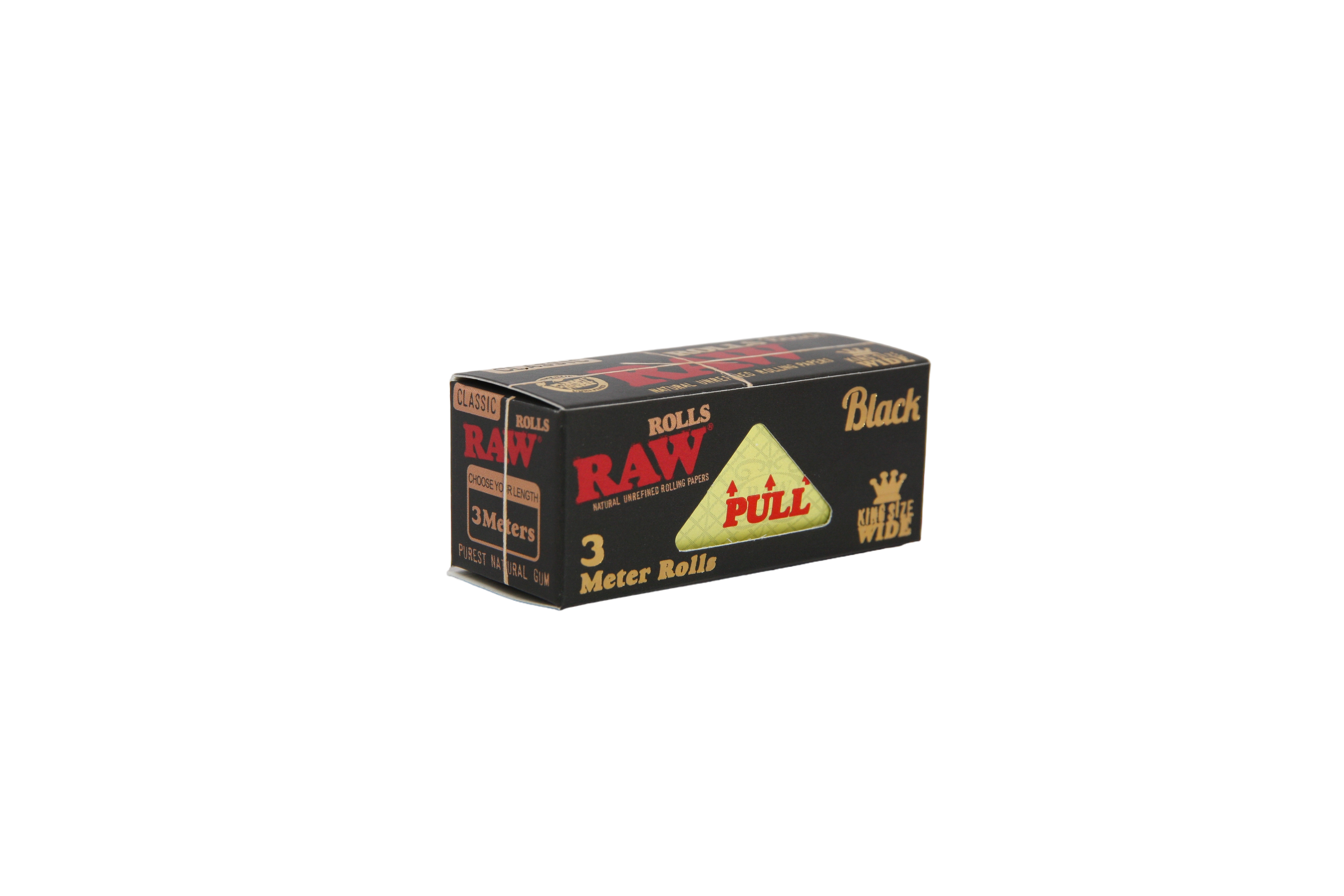 Raw Black Rolls - 3 Meters
