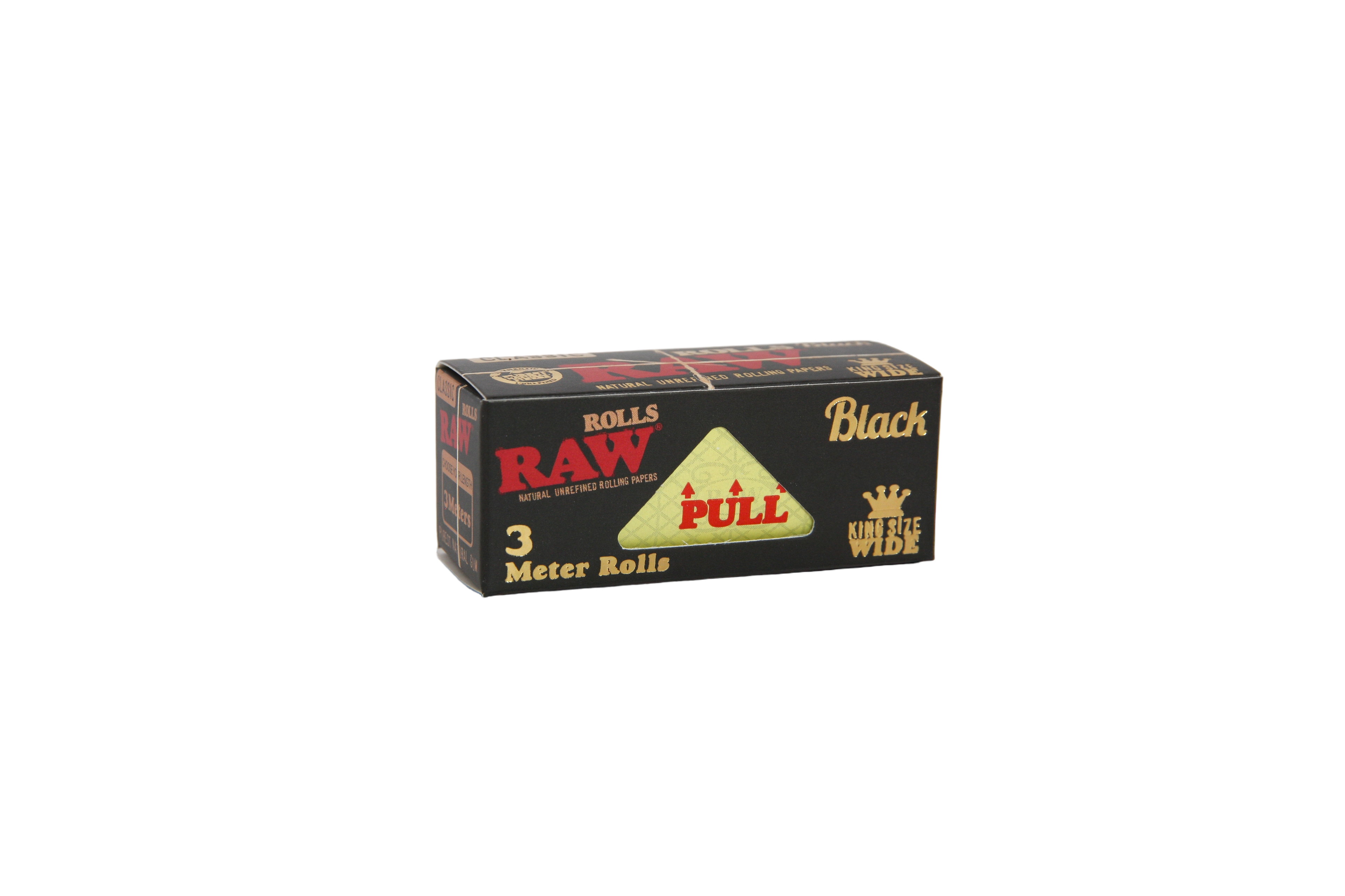 Raw Black Rolls - 3 Meters