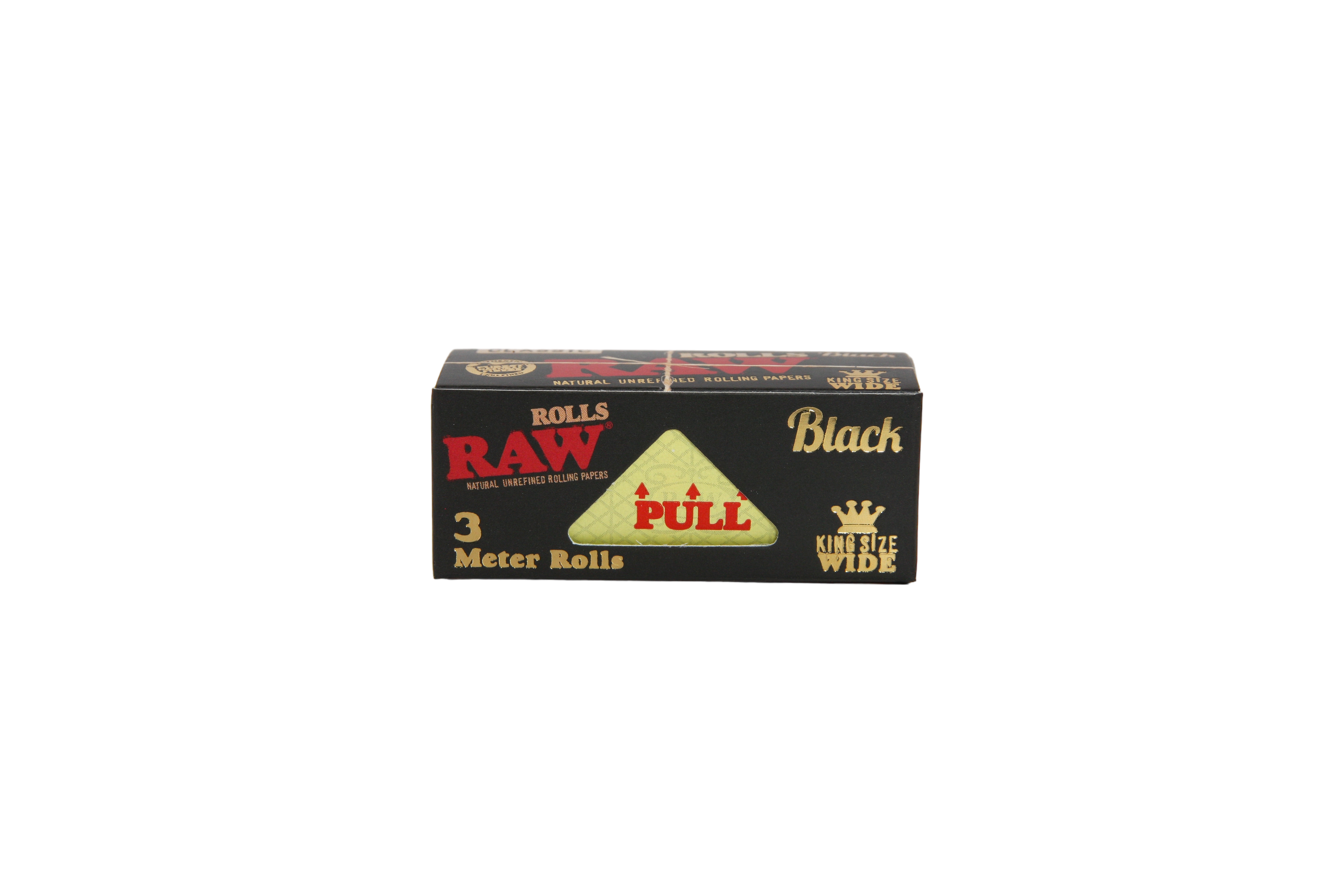 Raw Black Rolls - 3 Meters