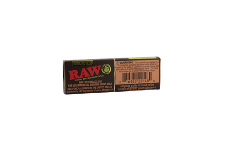 Raw Black Organic Hemp Papers