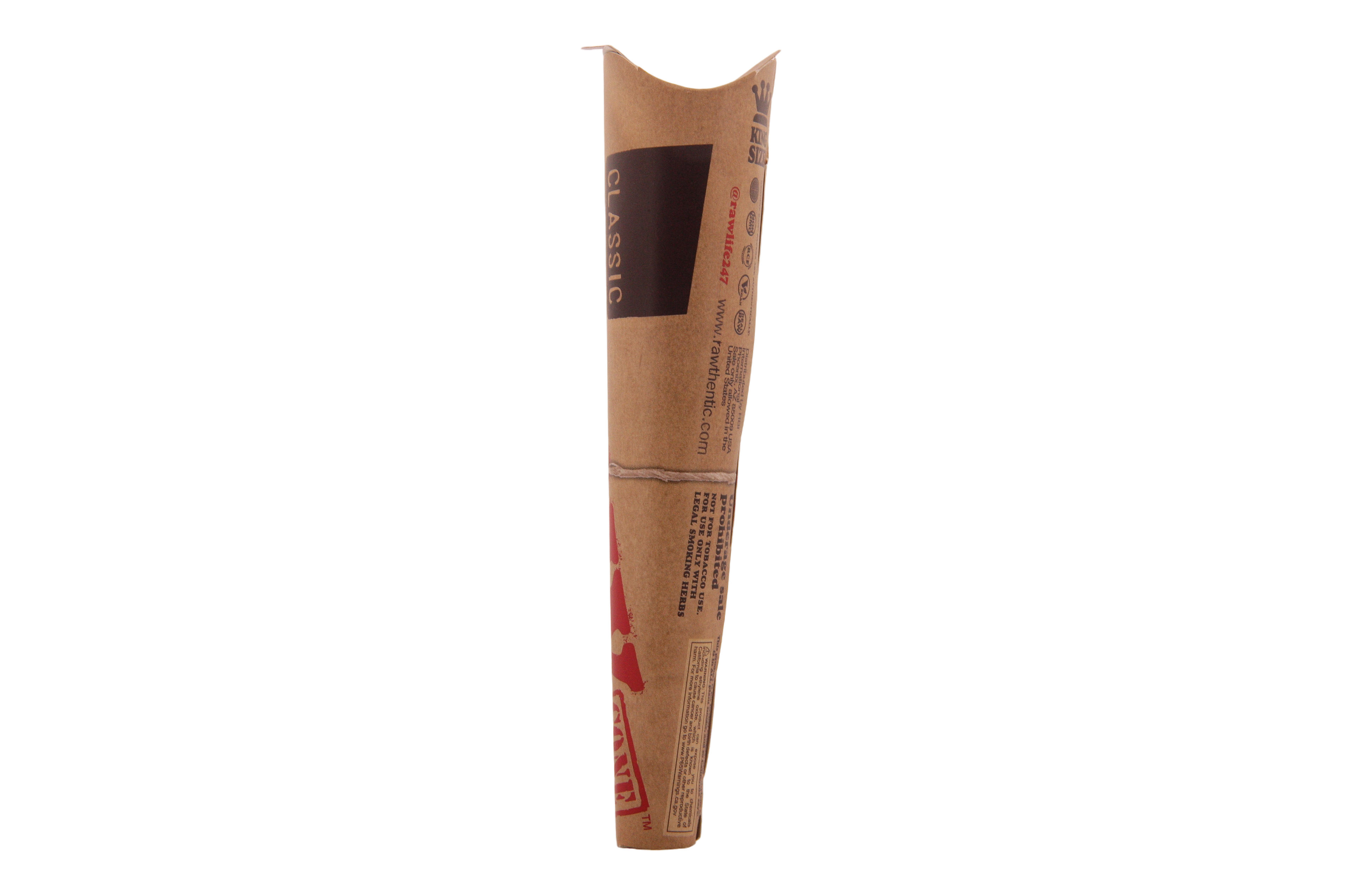 Raw Classic Cones - King Size 3pk