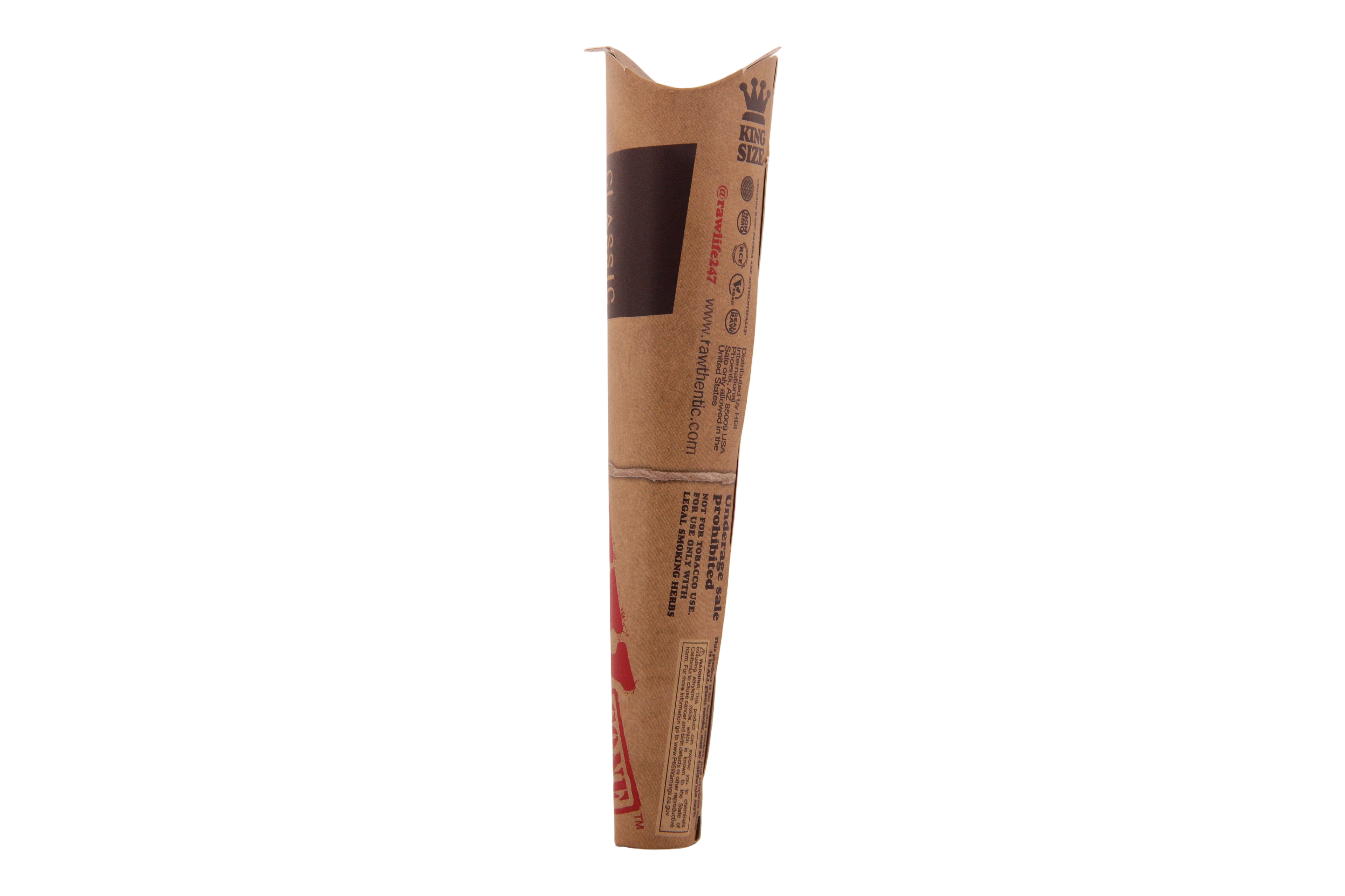 Raw Classic Cones - King Size 3pk