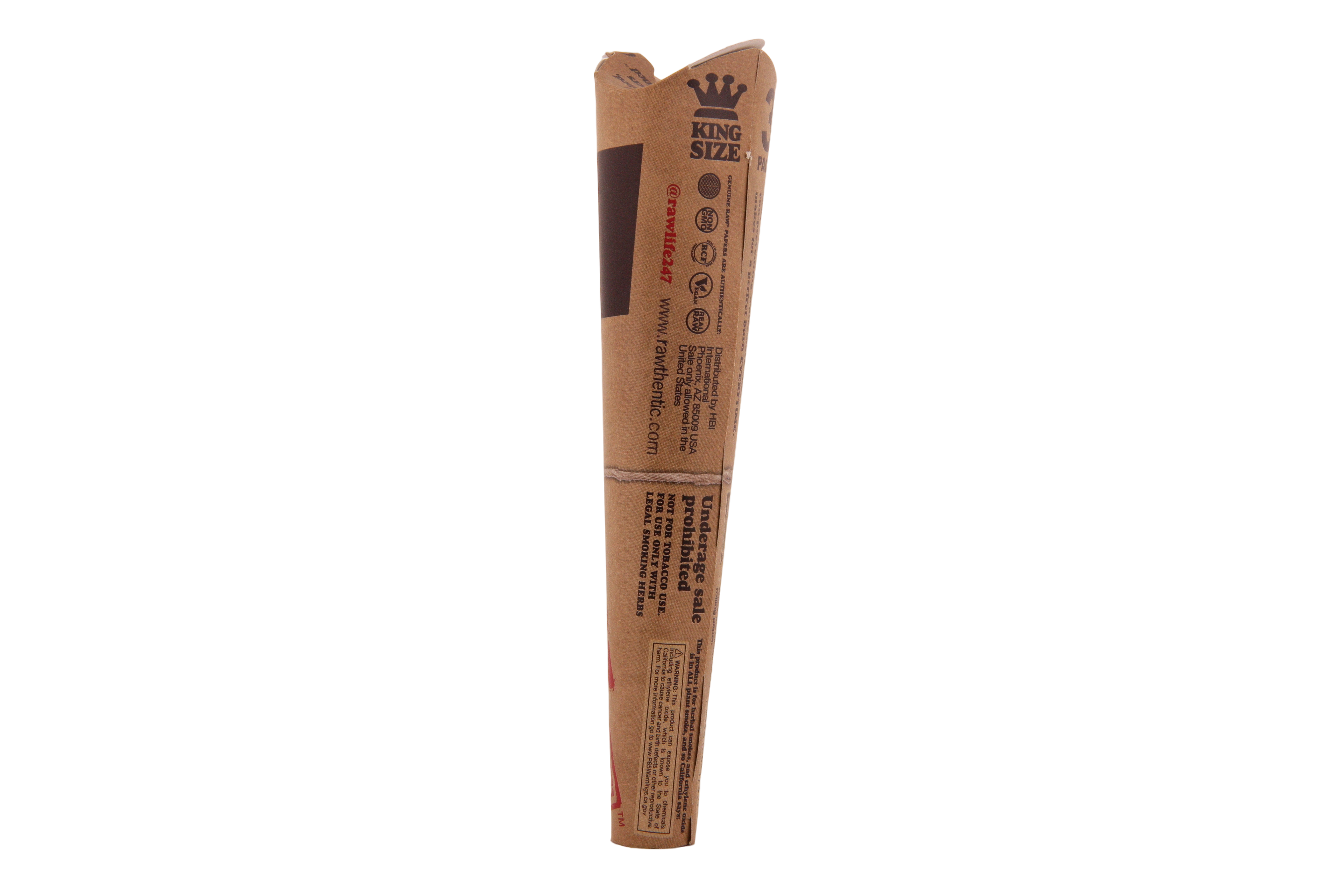 Raw Classic Cones - King Size 3pk