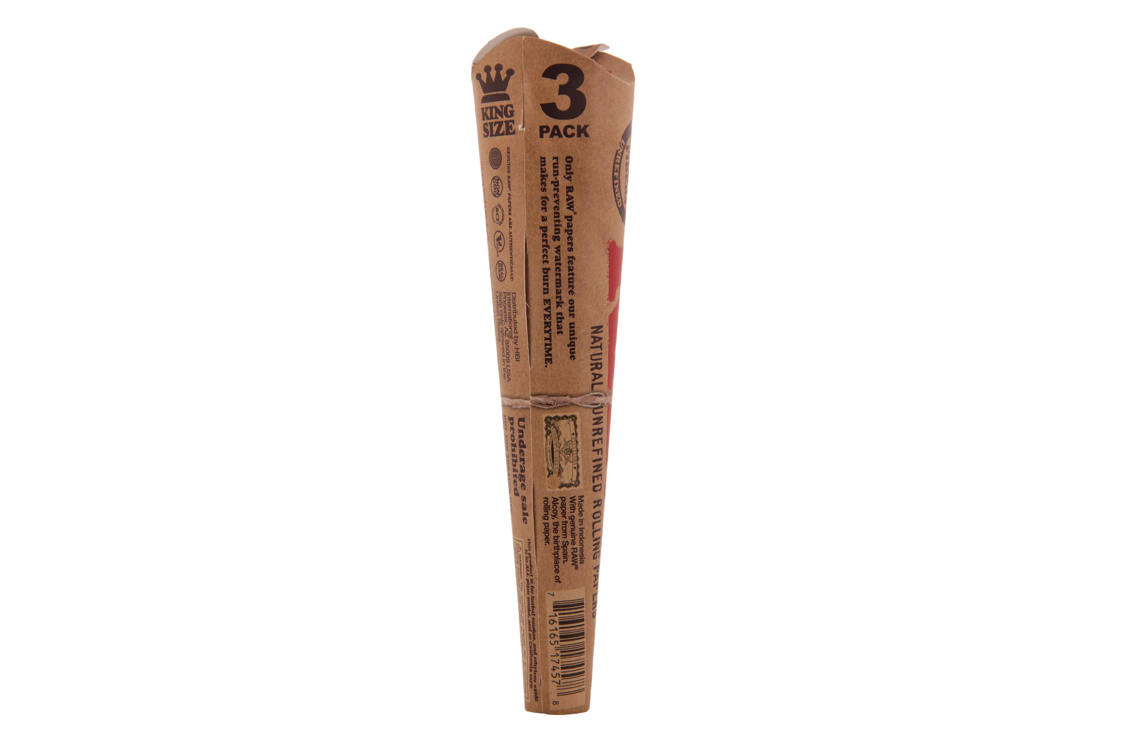 Raw Classic Cones - King Size 3pk