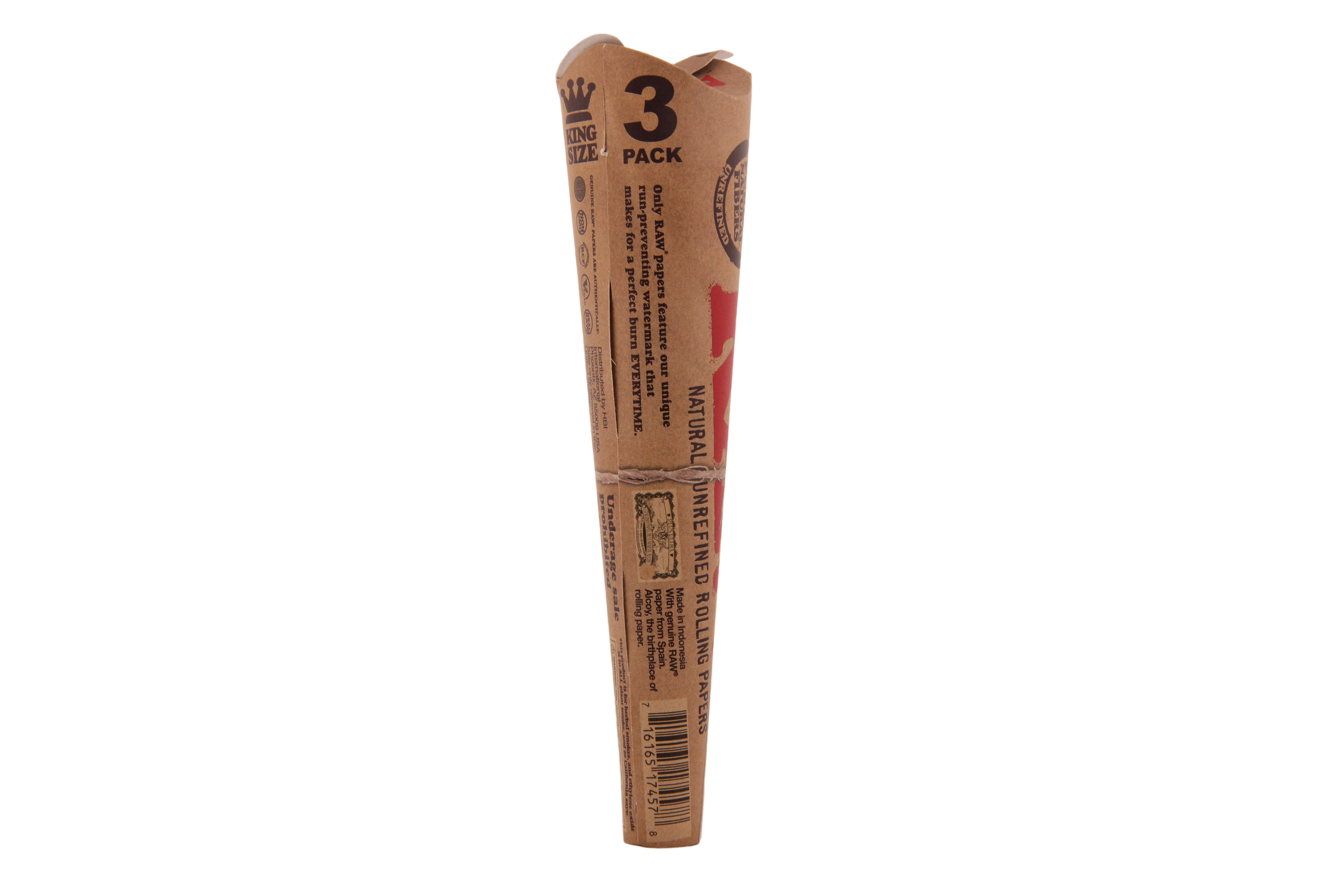Raw Classic Cones - King Size 3pk