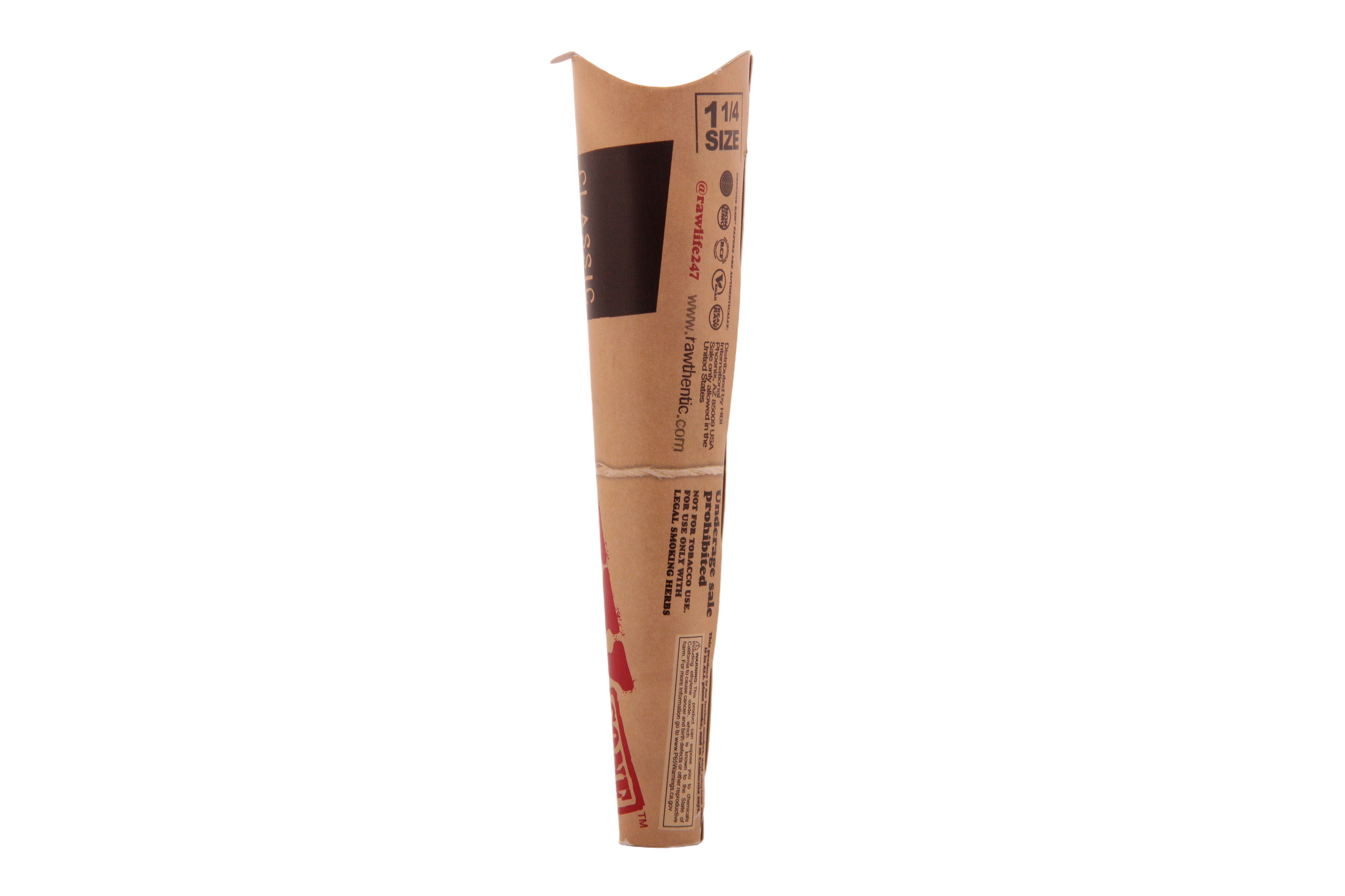 Raw Classic Cones 6pk - 1 1/4