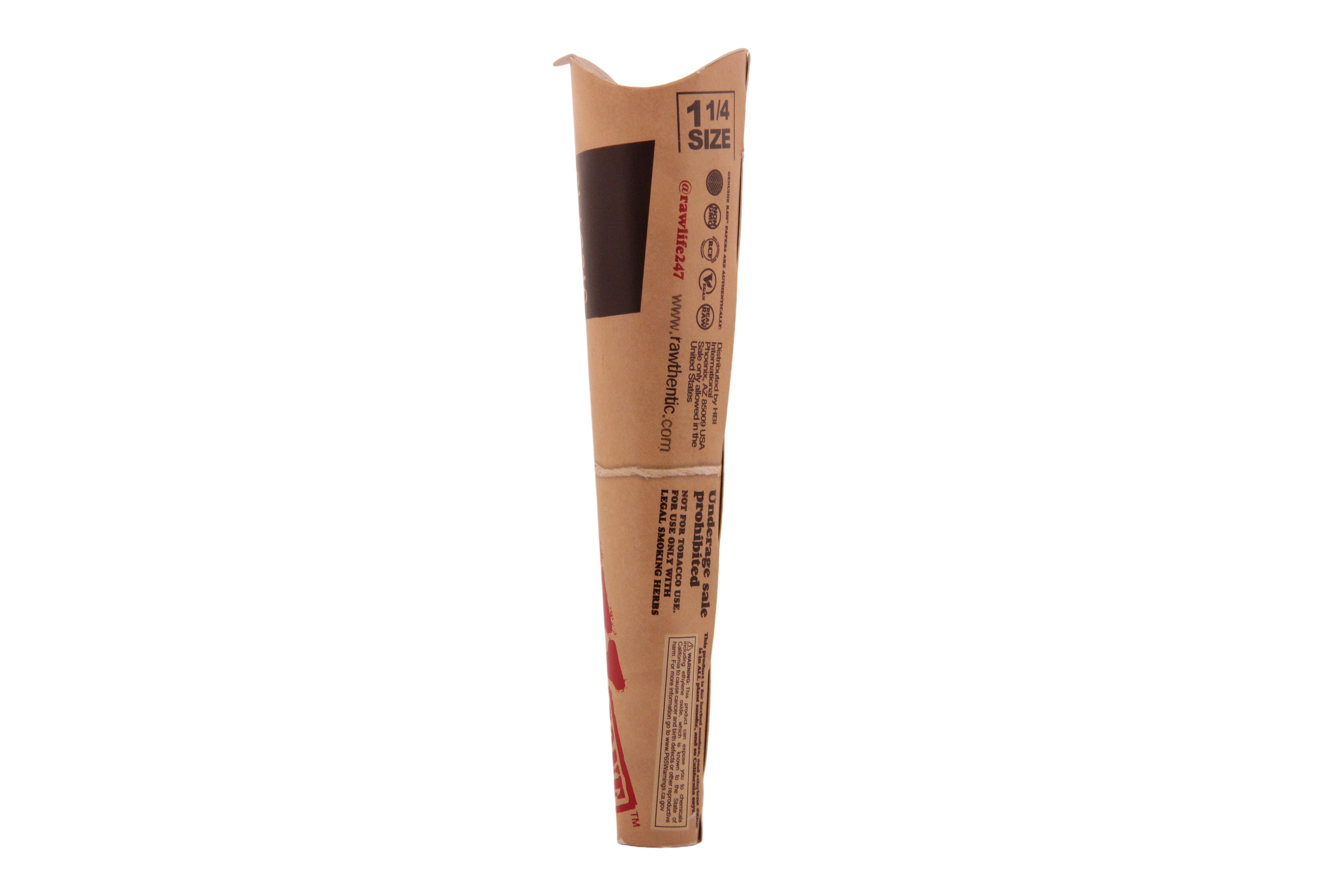 Raw Classic Cones 6pk - 1 1/4