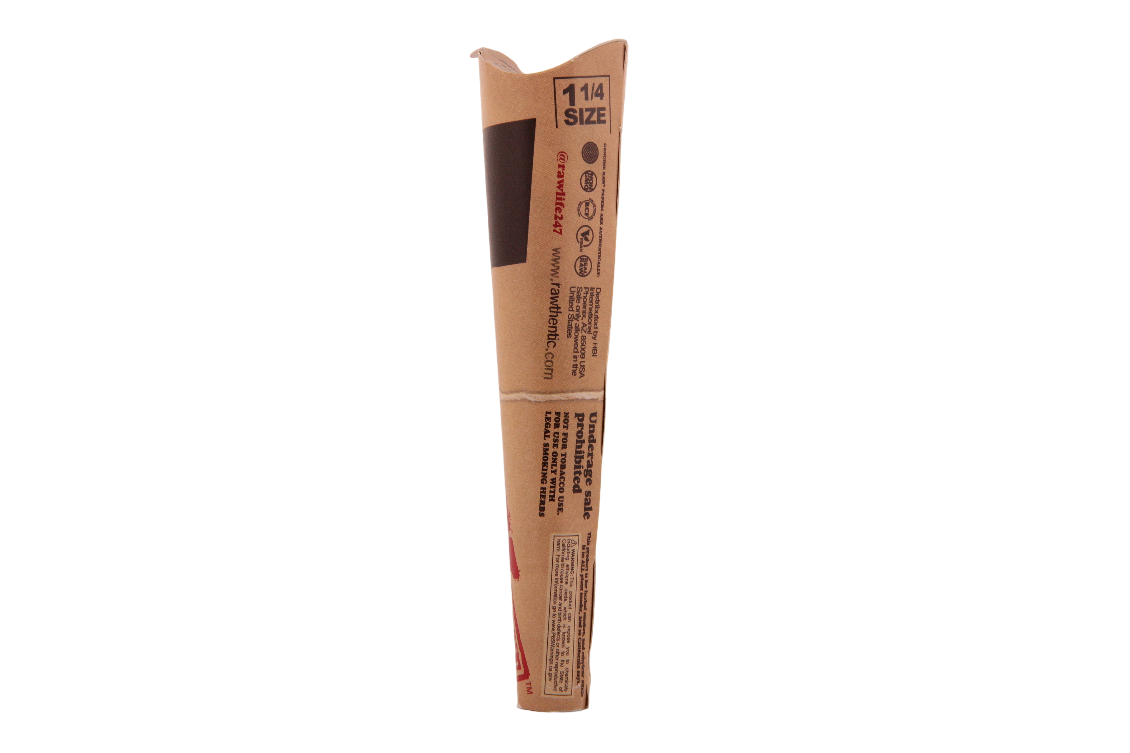 Raw Classic Cones 6pk - 1 1/4
