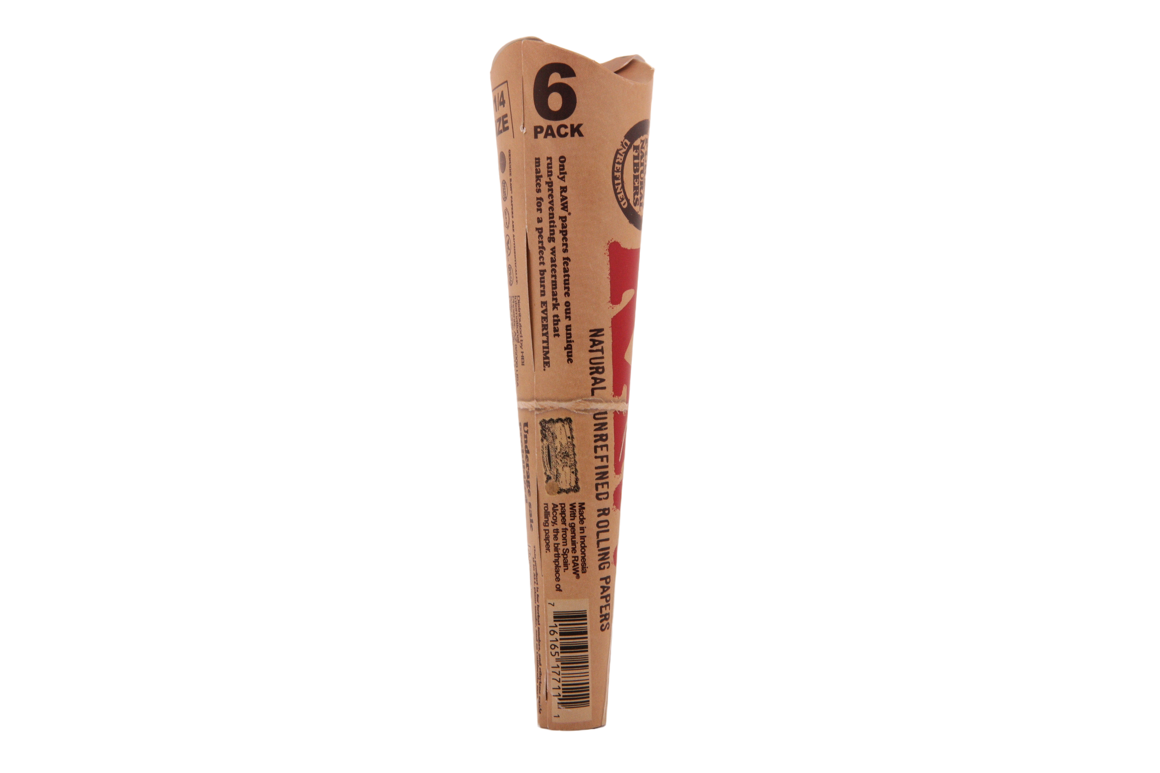 Raw Classic Cones 6pk - 1 1/4