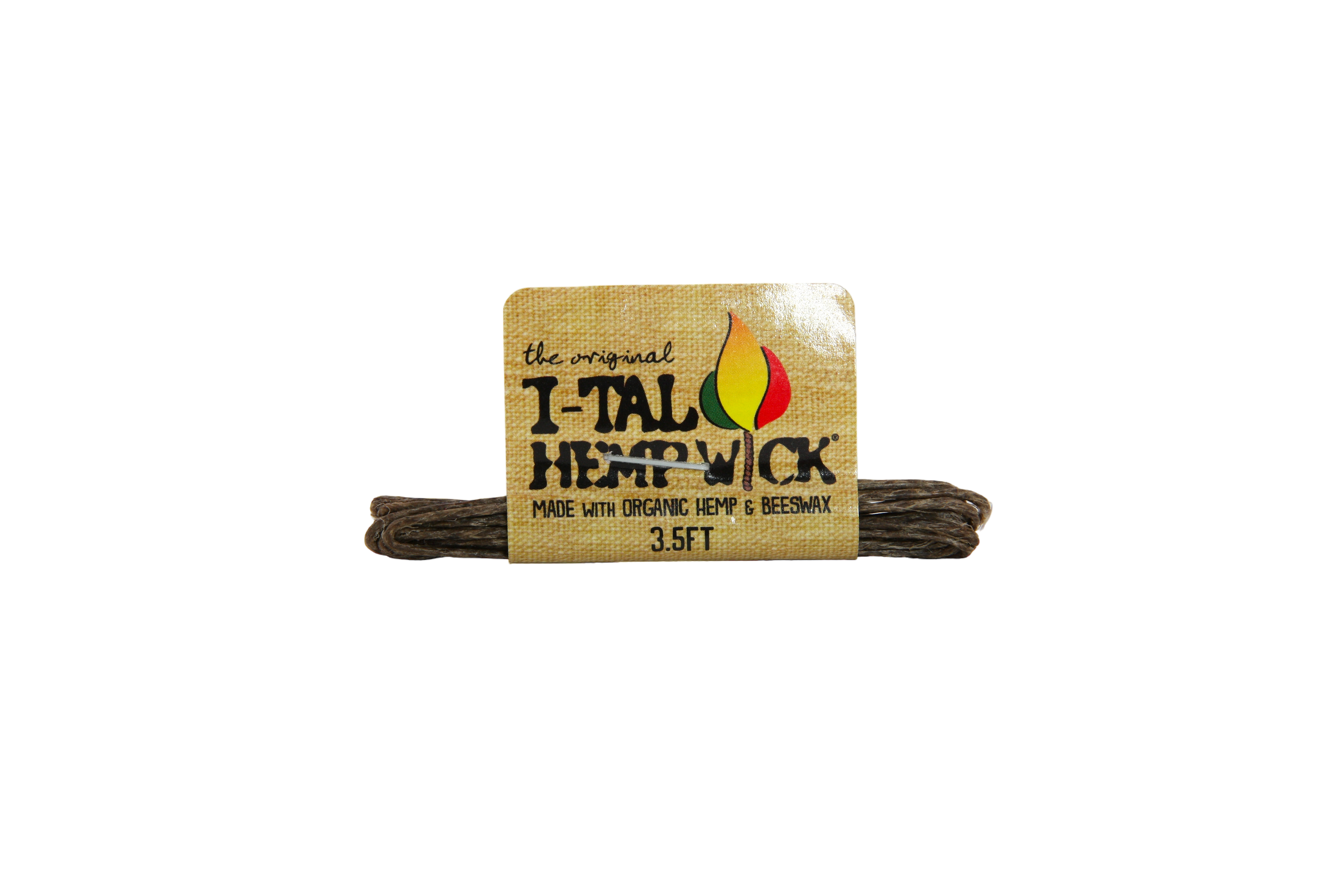 I-TAL HEMP WICK - 3.5 ft