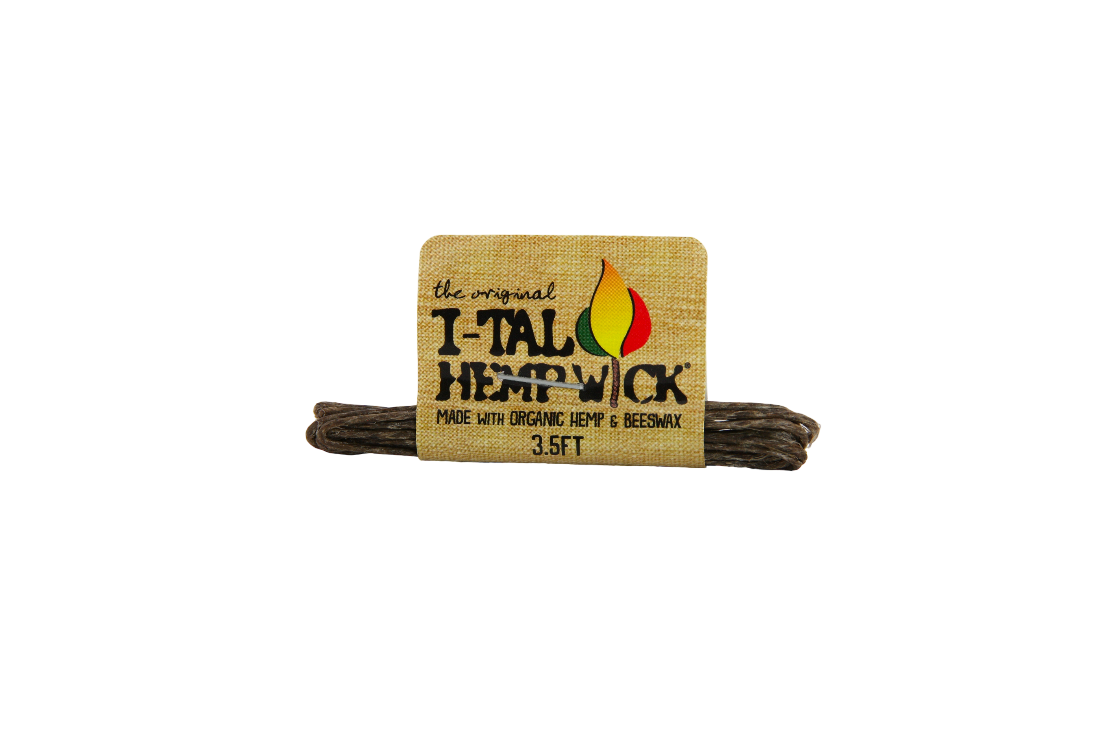 I-TAL HEMP WICK - 3.5 ft