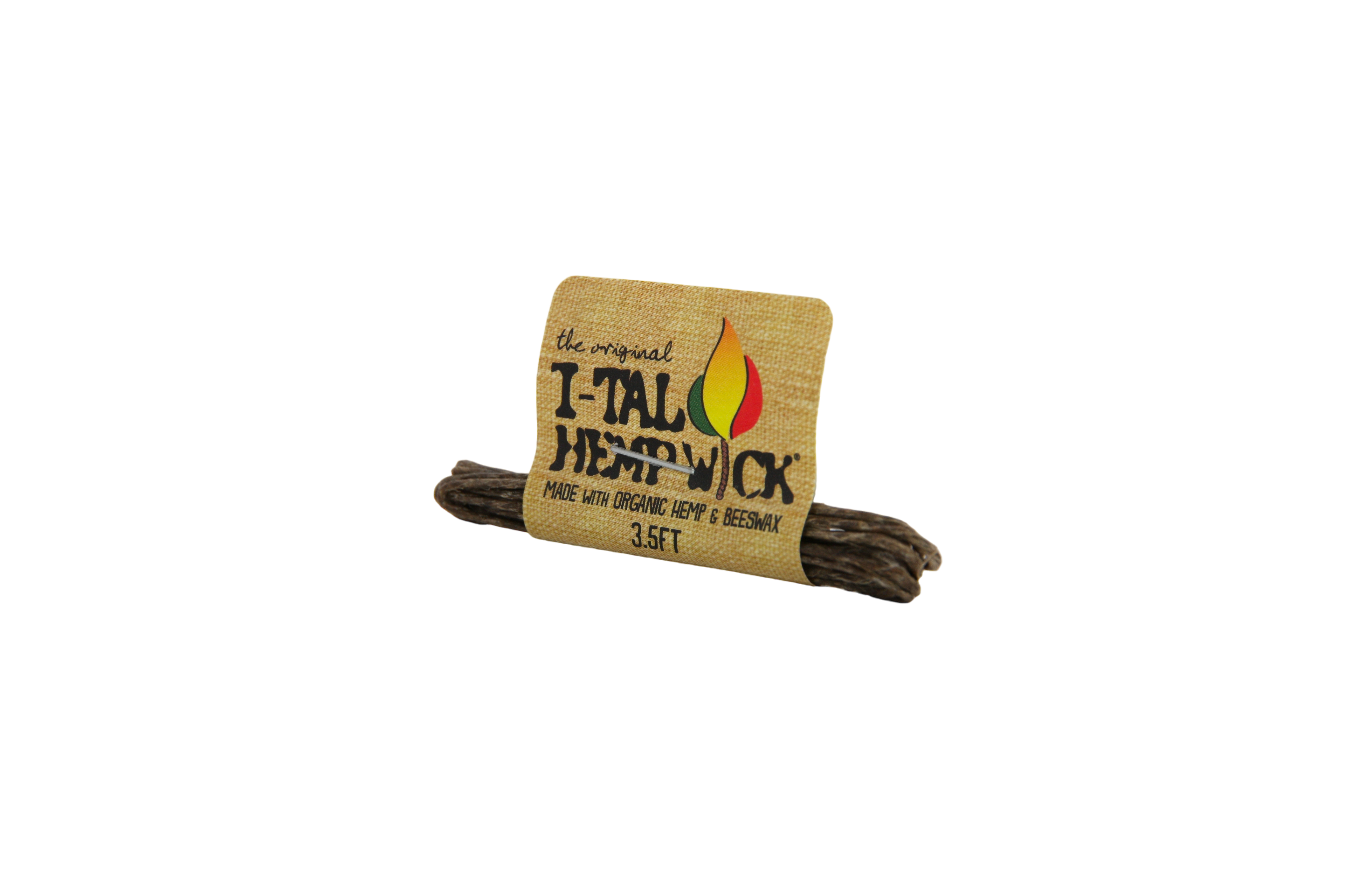 I-TAL HEMP WICK - 3.5 ft