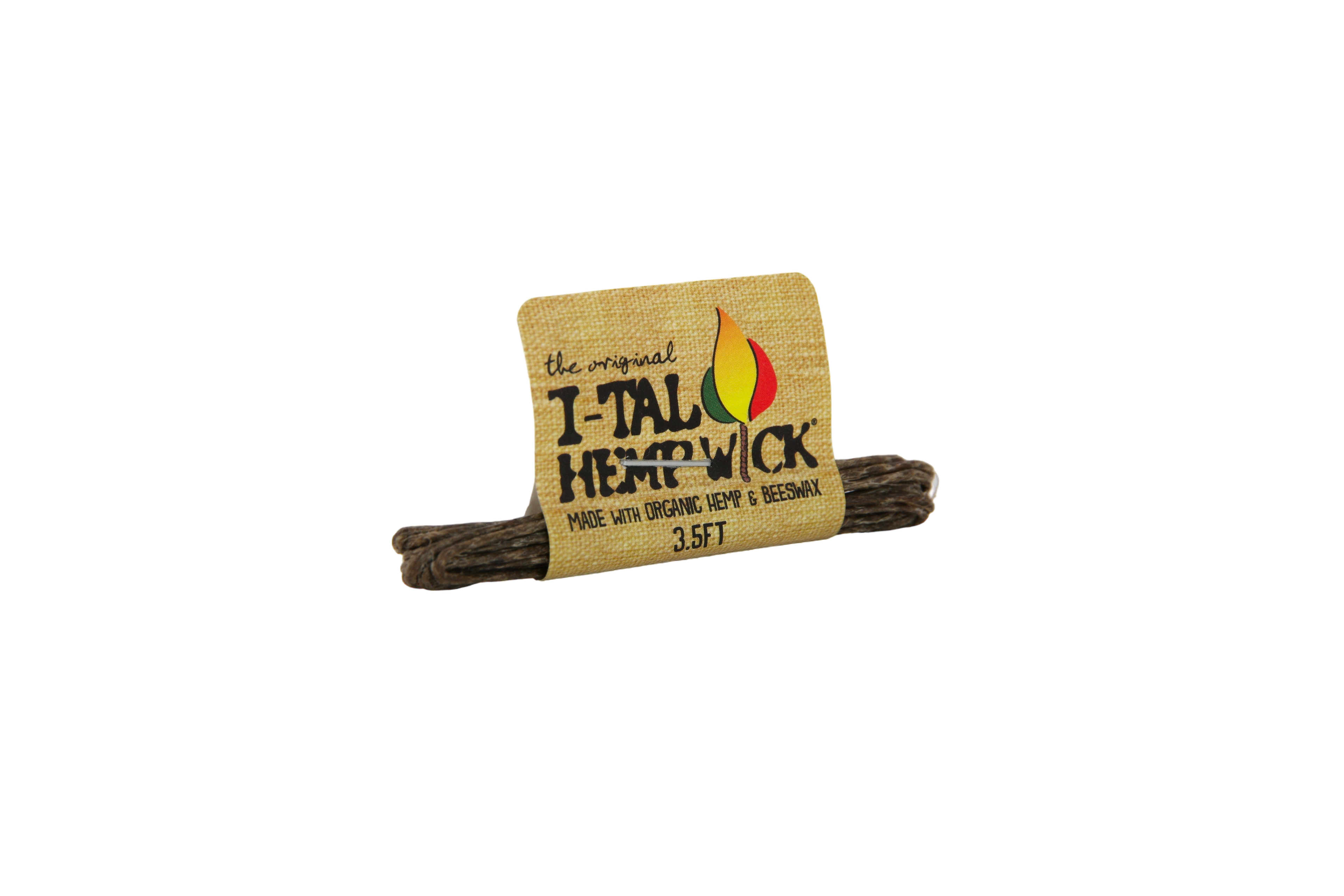 I-TAL HEMP WICK - 3.5 ft