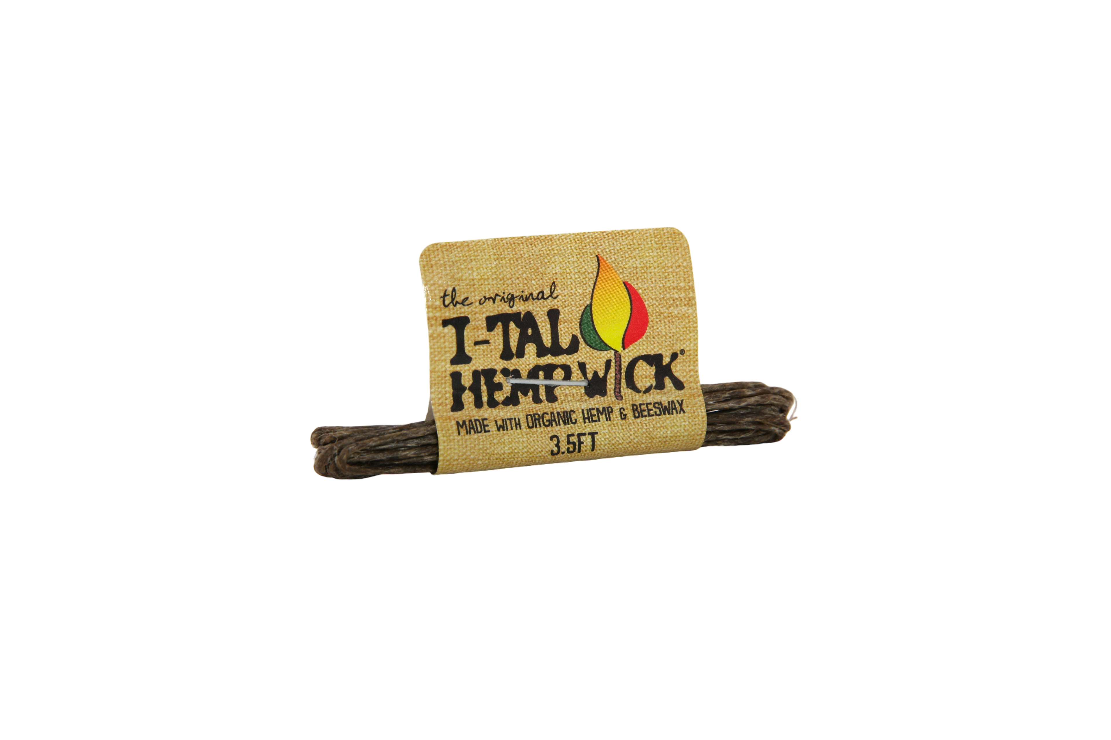 I-TAL HEMP WICK - 3.5 ft