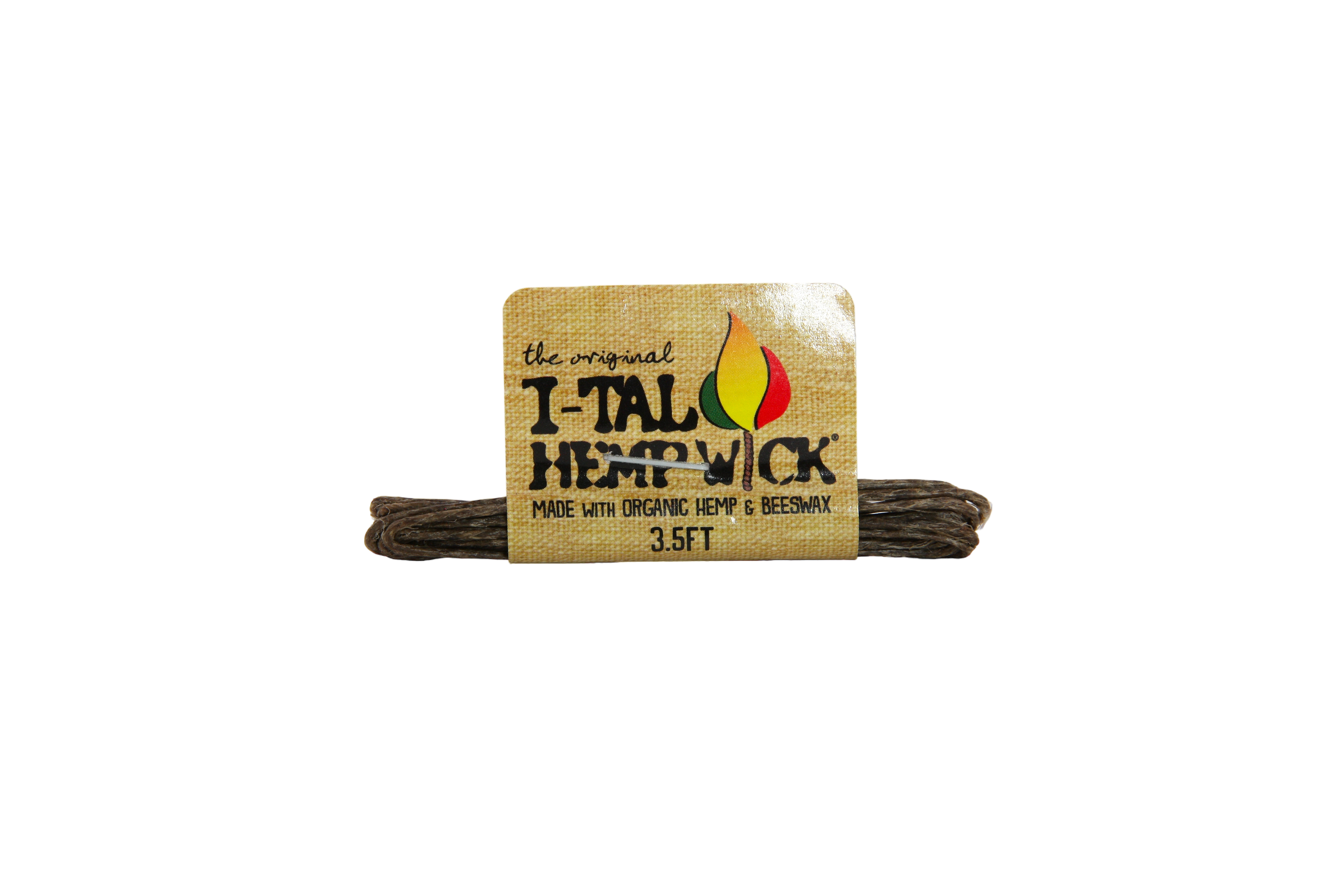 I-TAL HEMP WICK - 3.5 ft