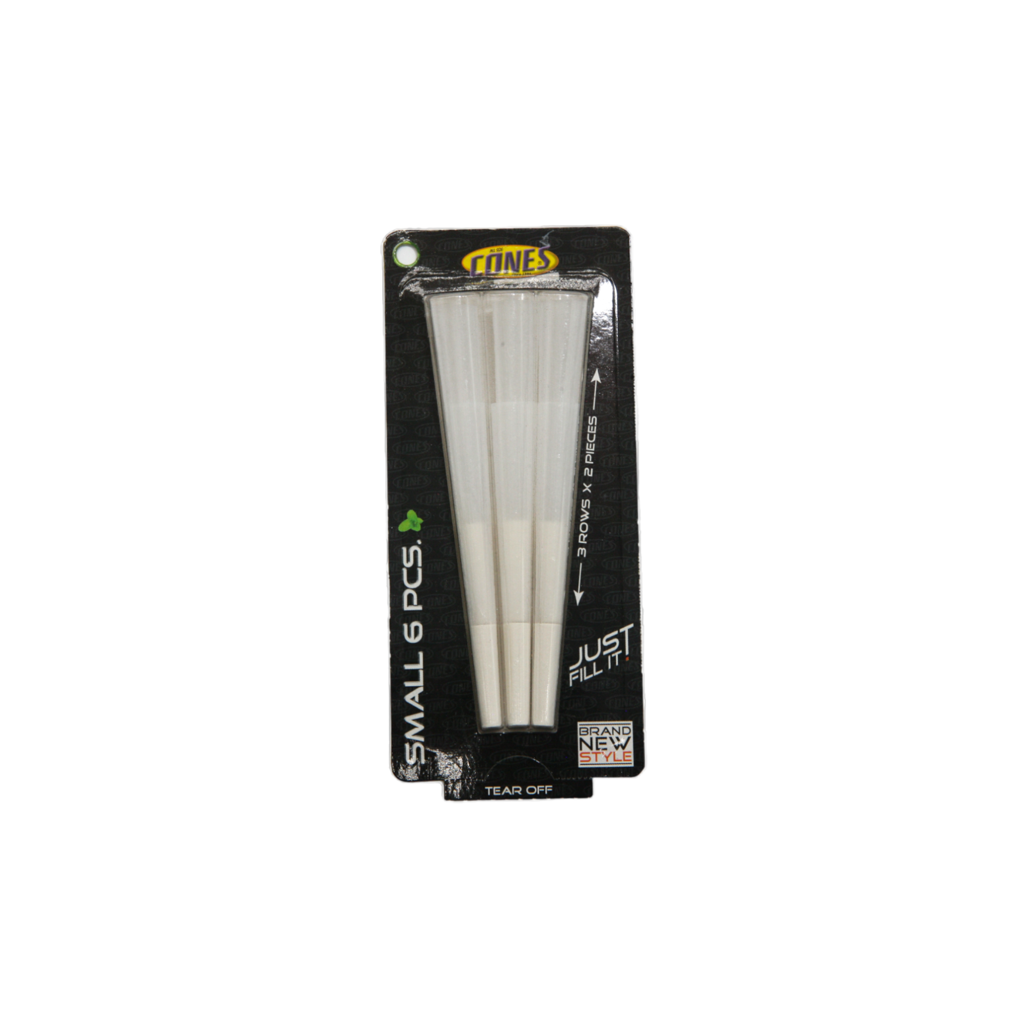 CONES Blister Pack - 1 1/4 / 6 Pcs