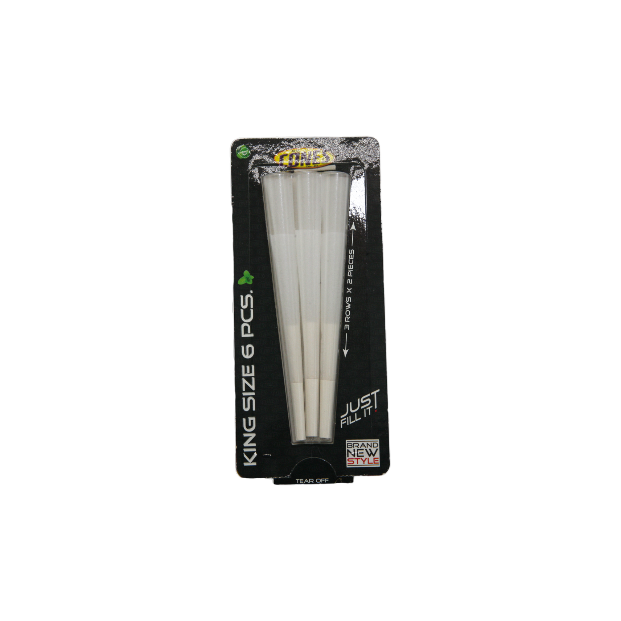 CONES Blister Pack - King Size / 6 Pcs
