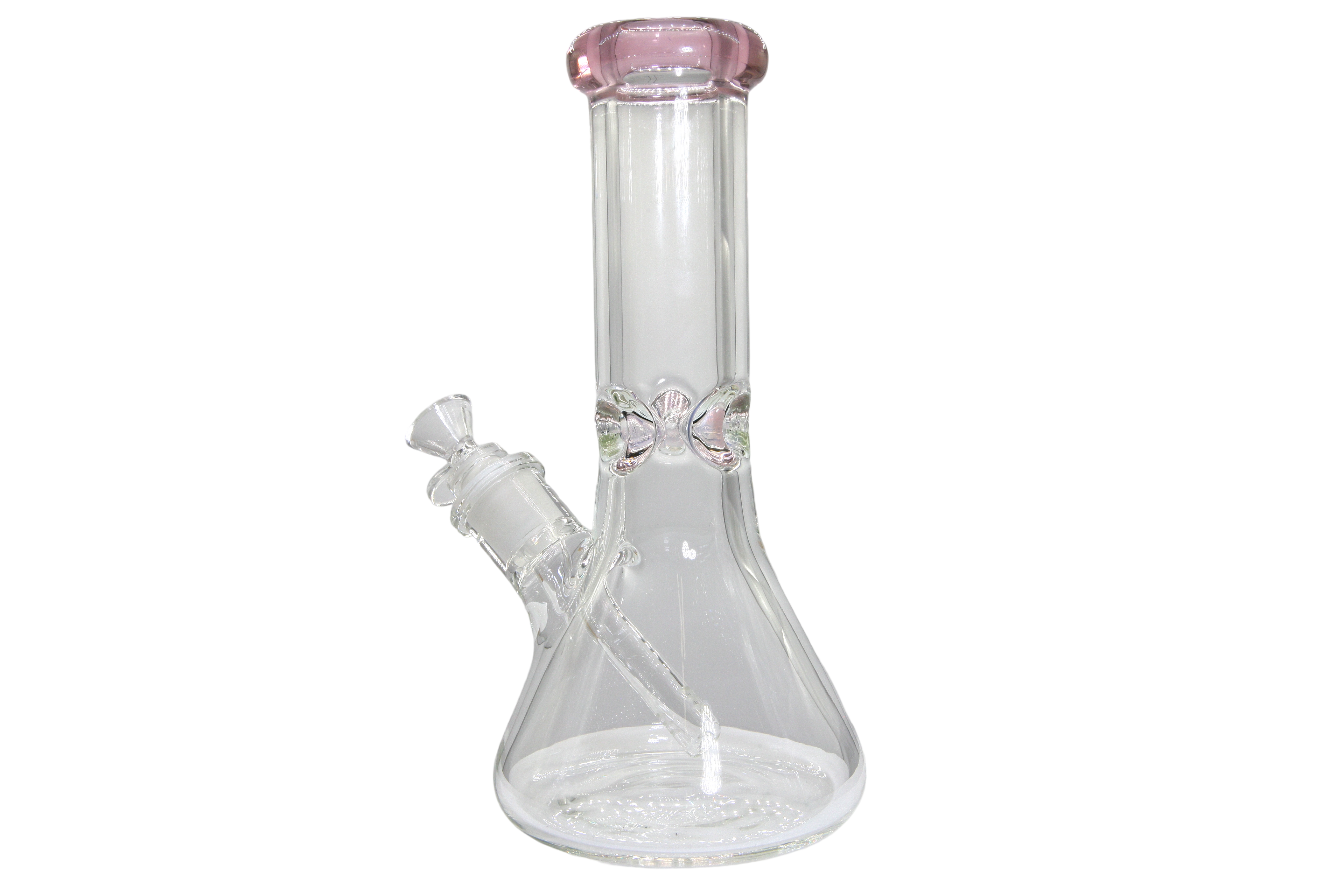 Color Lip Beaker Bong - 10"