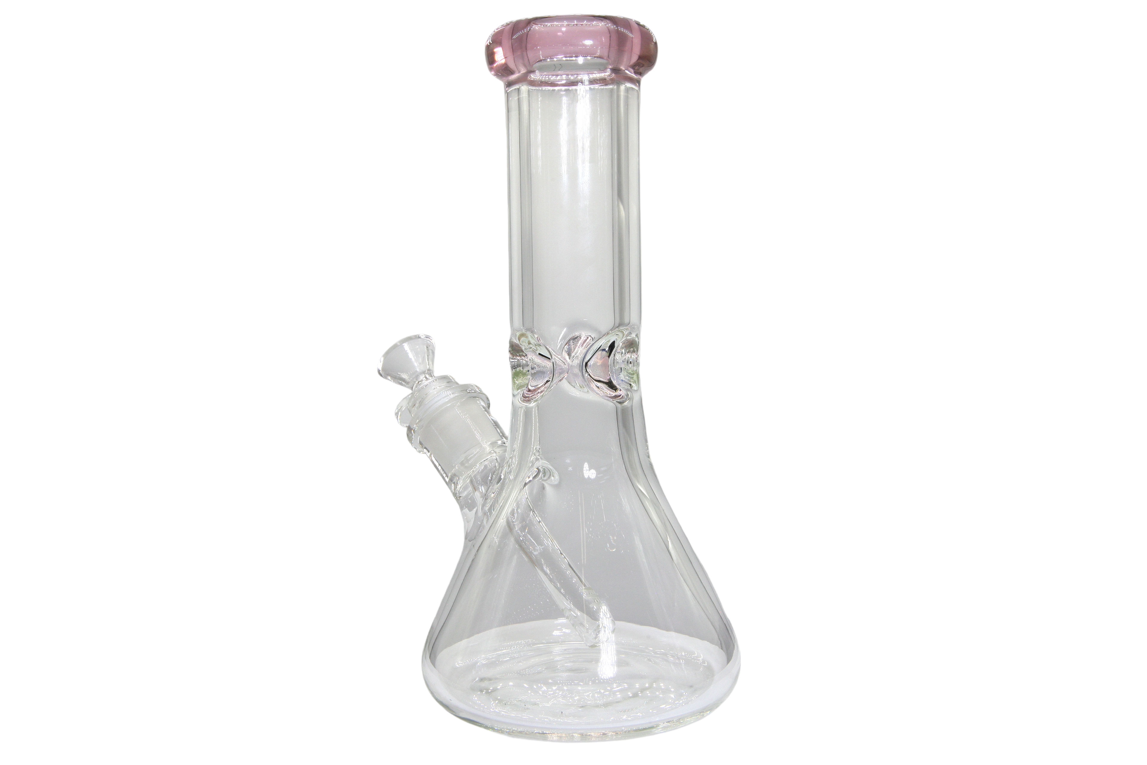 Color Lip Beaker Bong - 10"