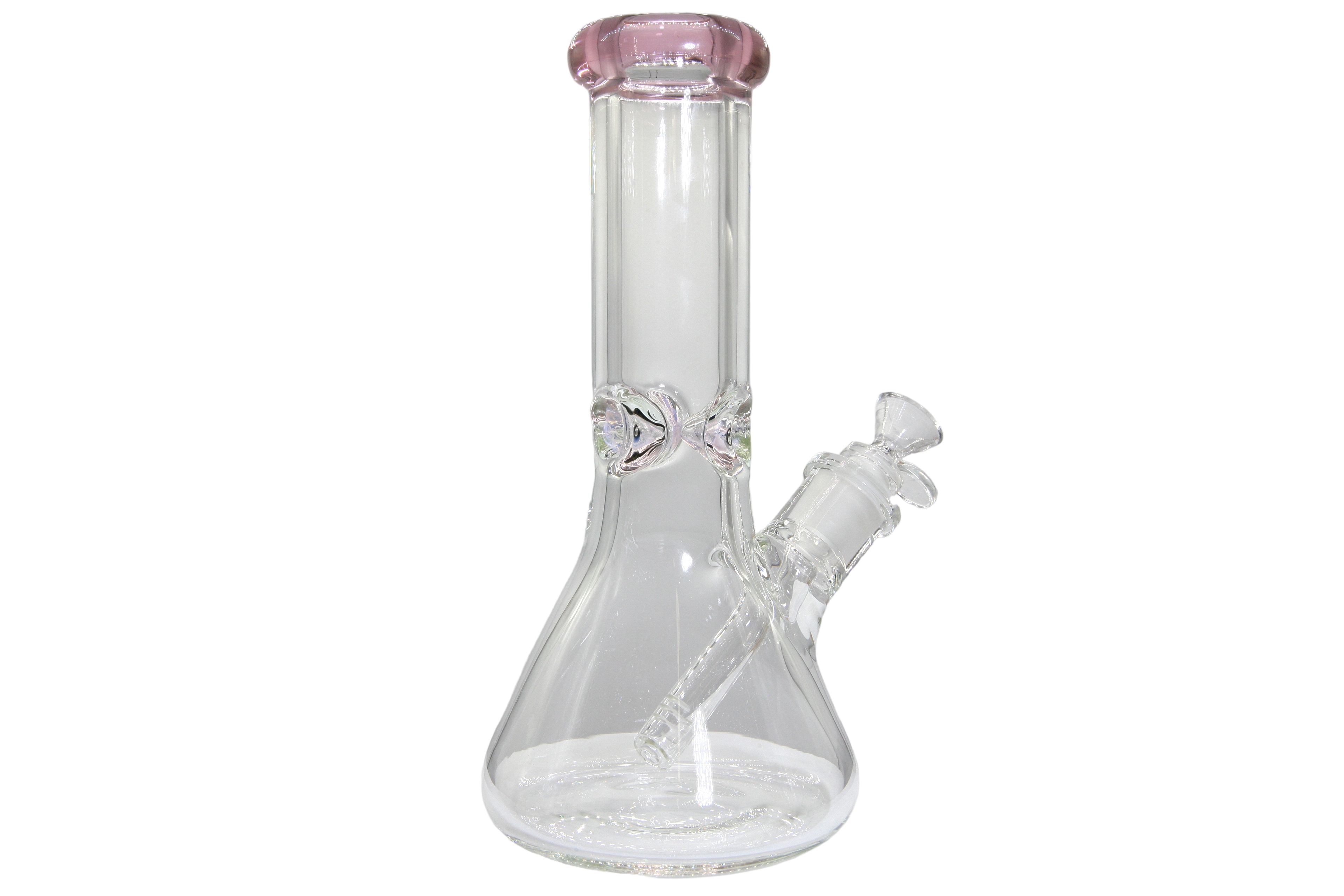 Color Lip Beaker Bong - 10"