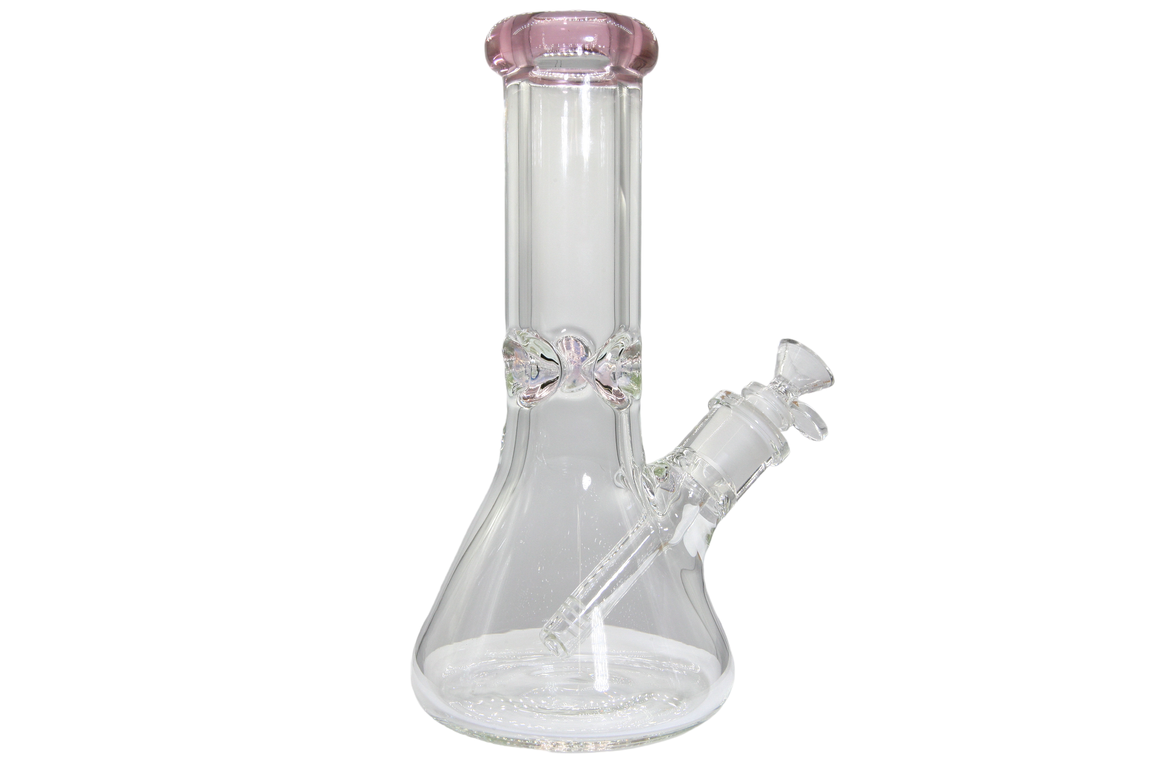 Color Lip Beaker Bong - 10"