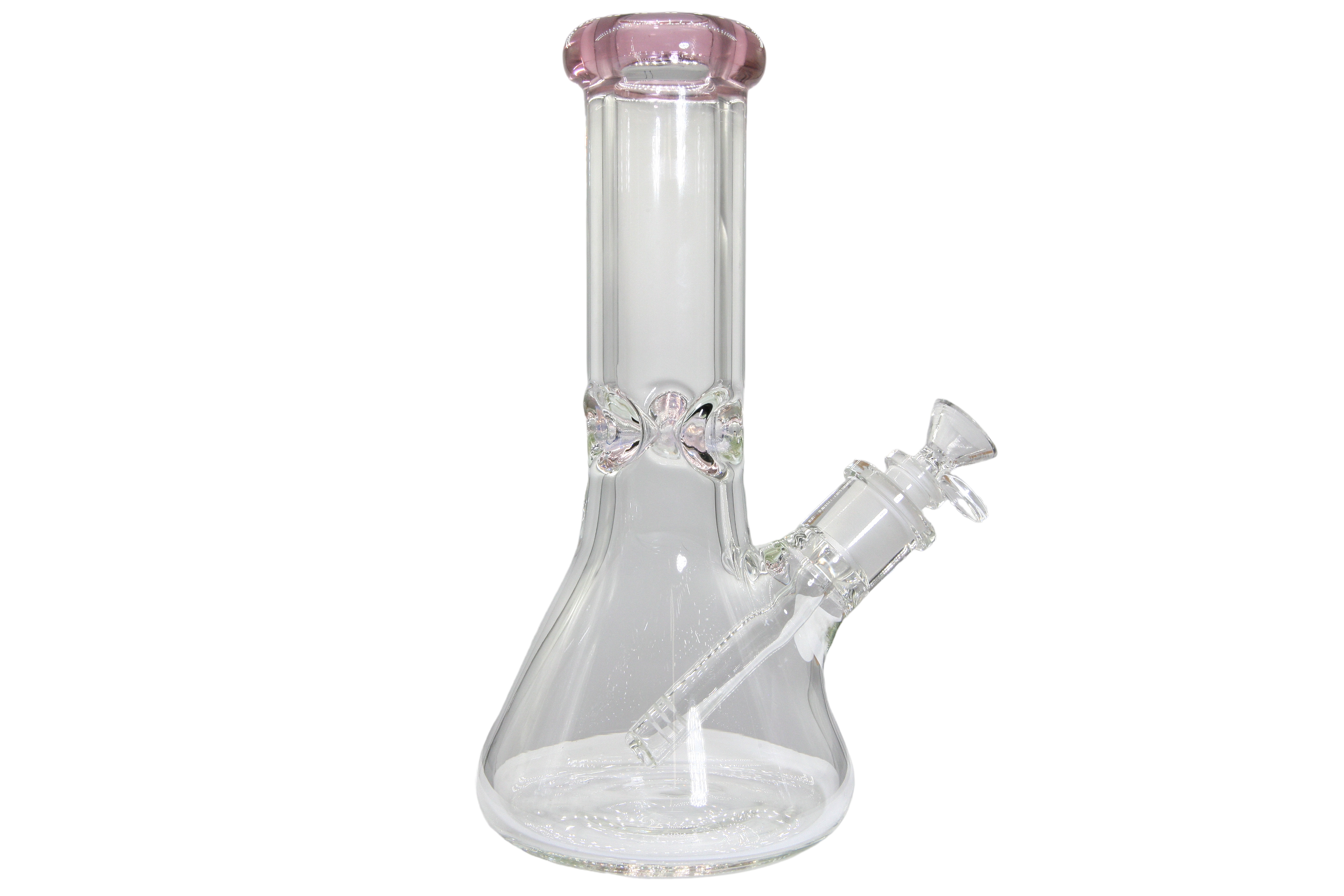 Color Lip Beaker Bong - 10"