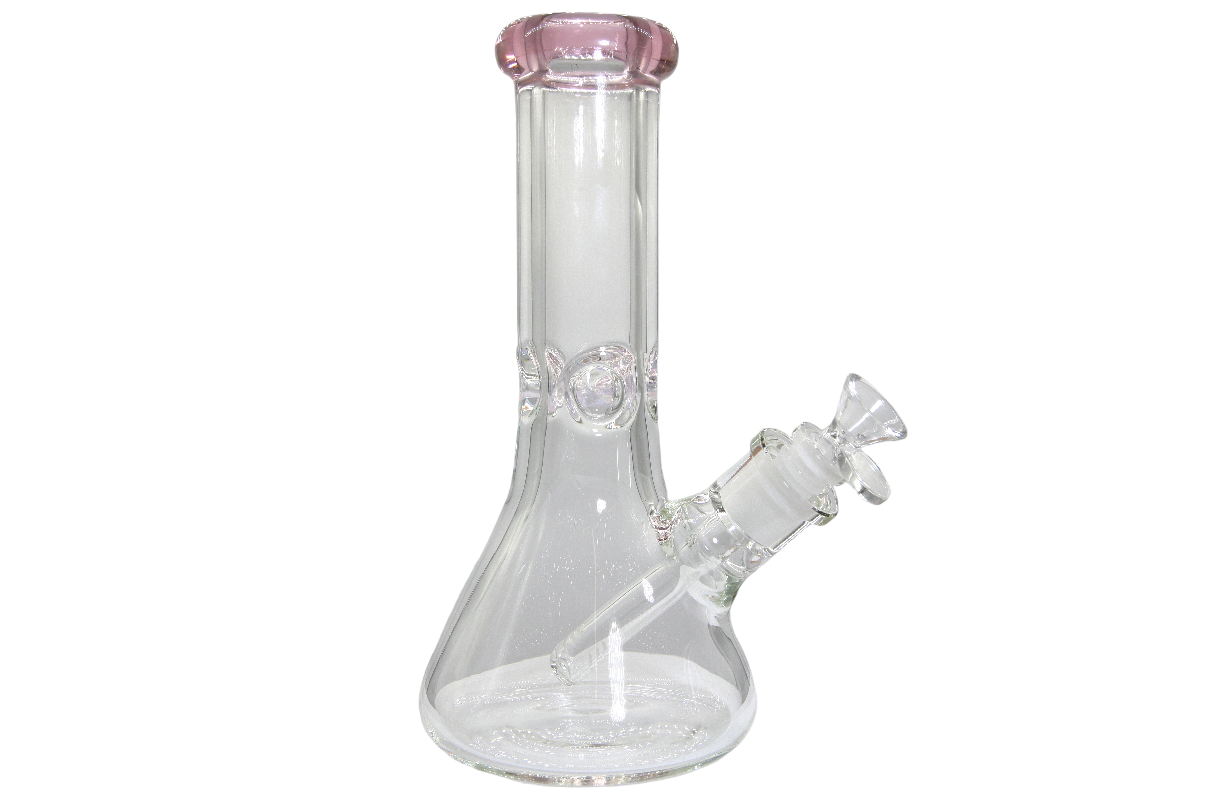 Color Lip Beaker Bong - 10"