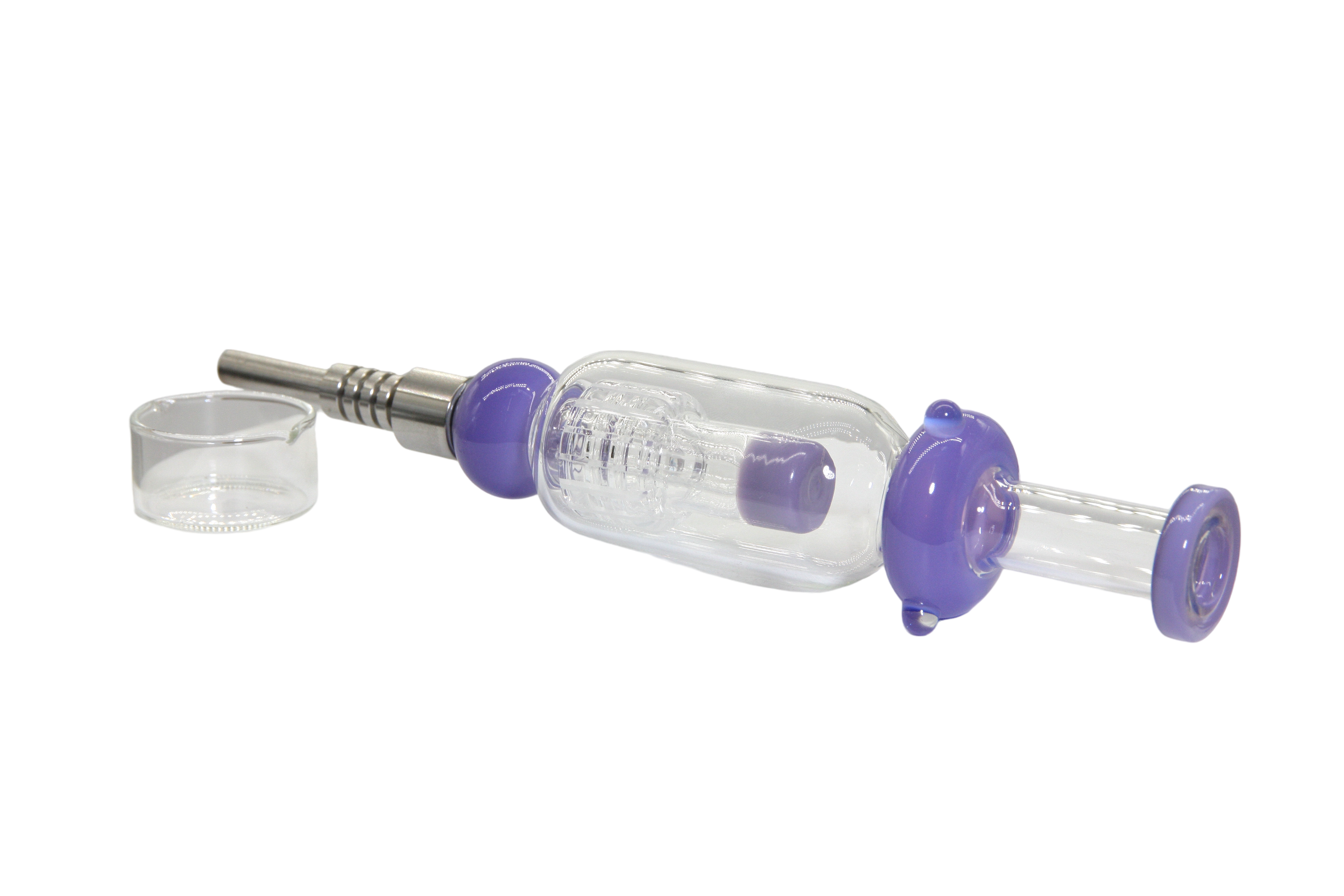 Nectar Collector w/ Matrix Perk & 2 Tips (1 titanium + 1 ceramic)