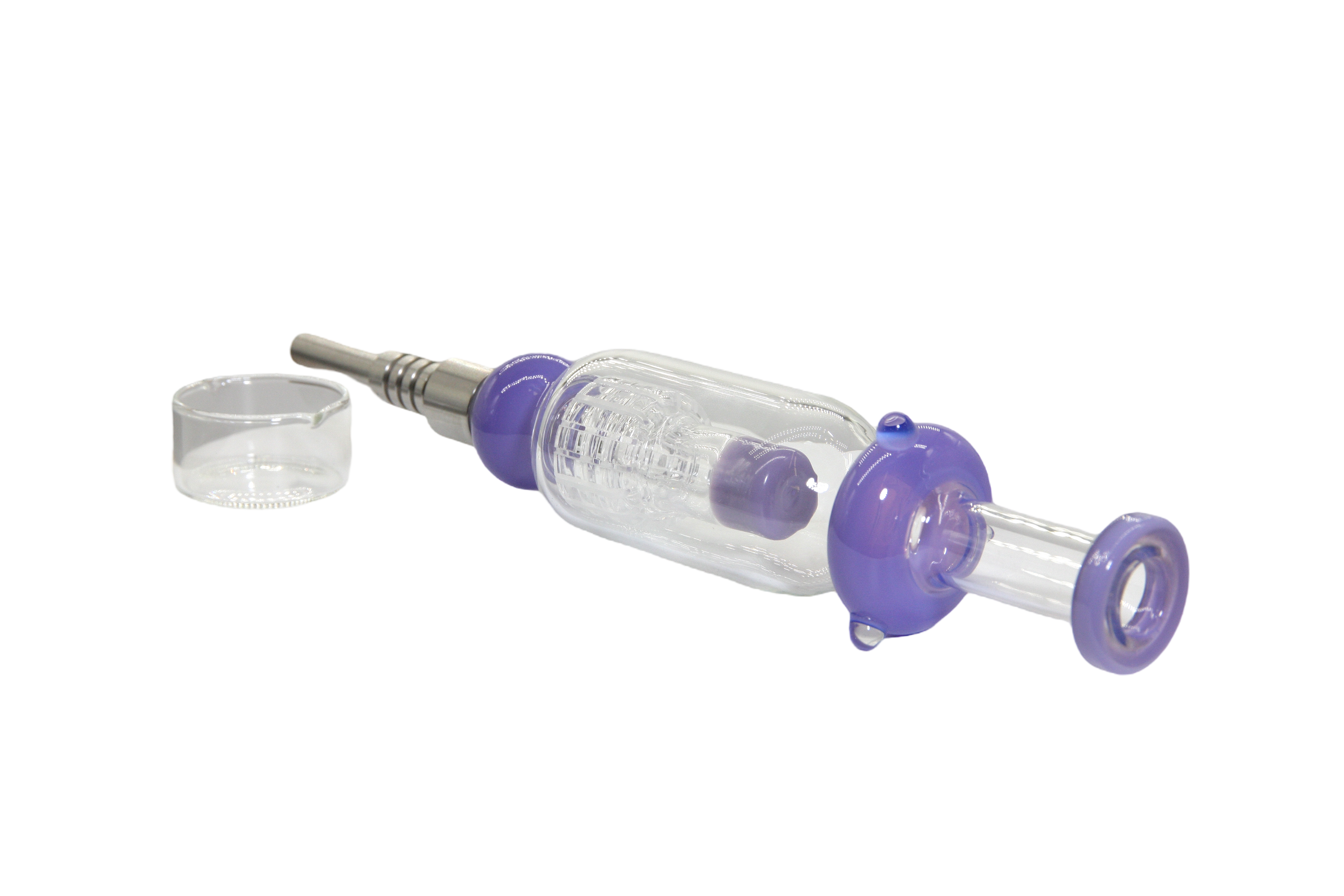 Nectar Collector w/ Matrix Perk & 2 Tips (1 titanium + 1 ceramic)