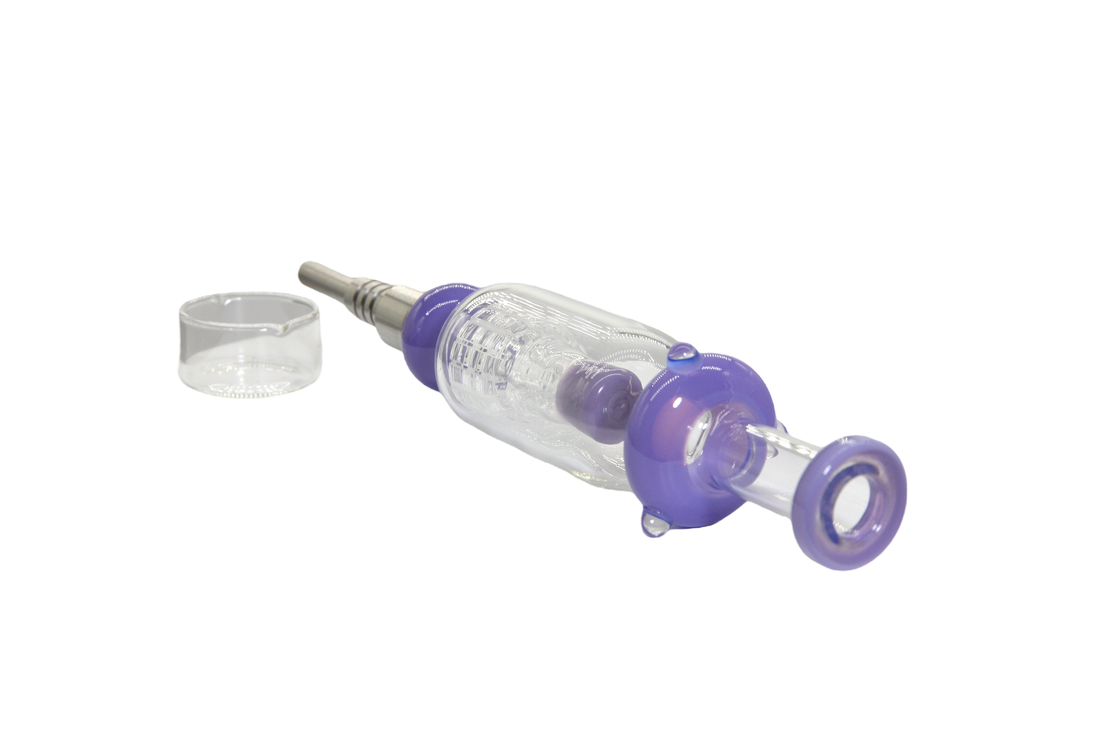 Nectar Collector w/ Matrix Perk & 2 Tips (1 titanium + 1 ceramic)