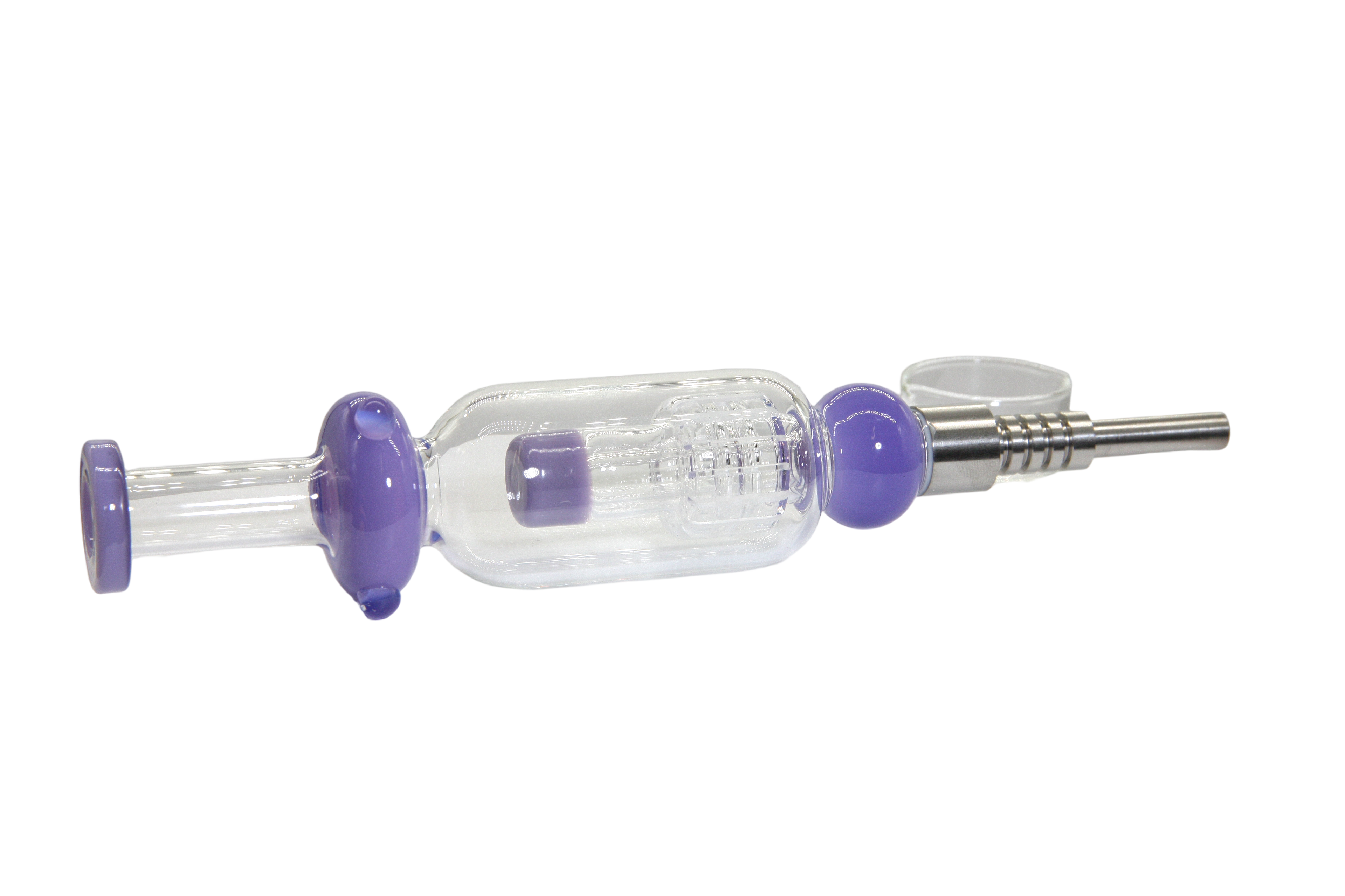 Nectar Collector w/ Matrix Perk & 2 Tips (1 titanium + 1 ceramic)