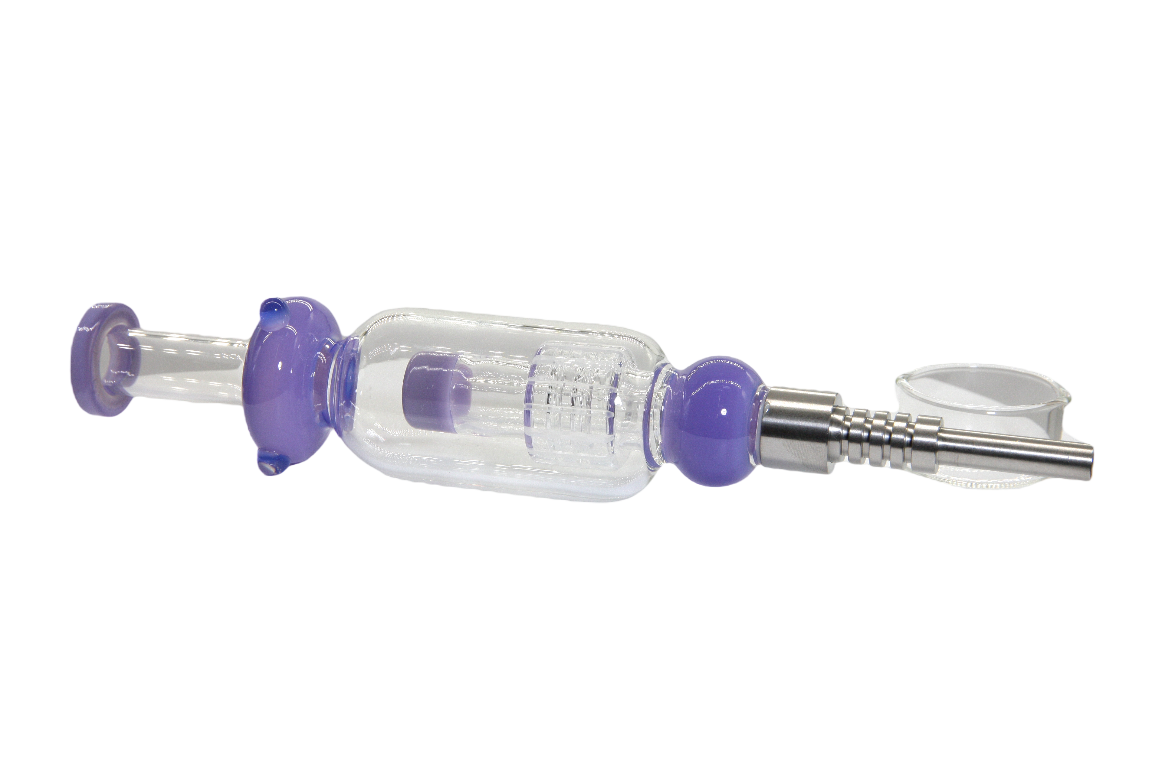 Nectar Collector w/ Matrix Perk & 2 Tips (1 titanium + 1 ceramic)