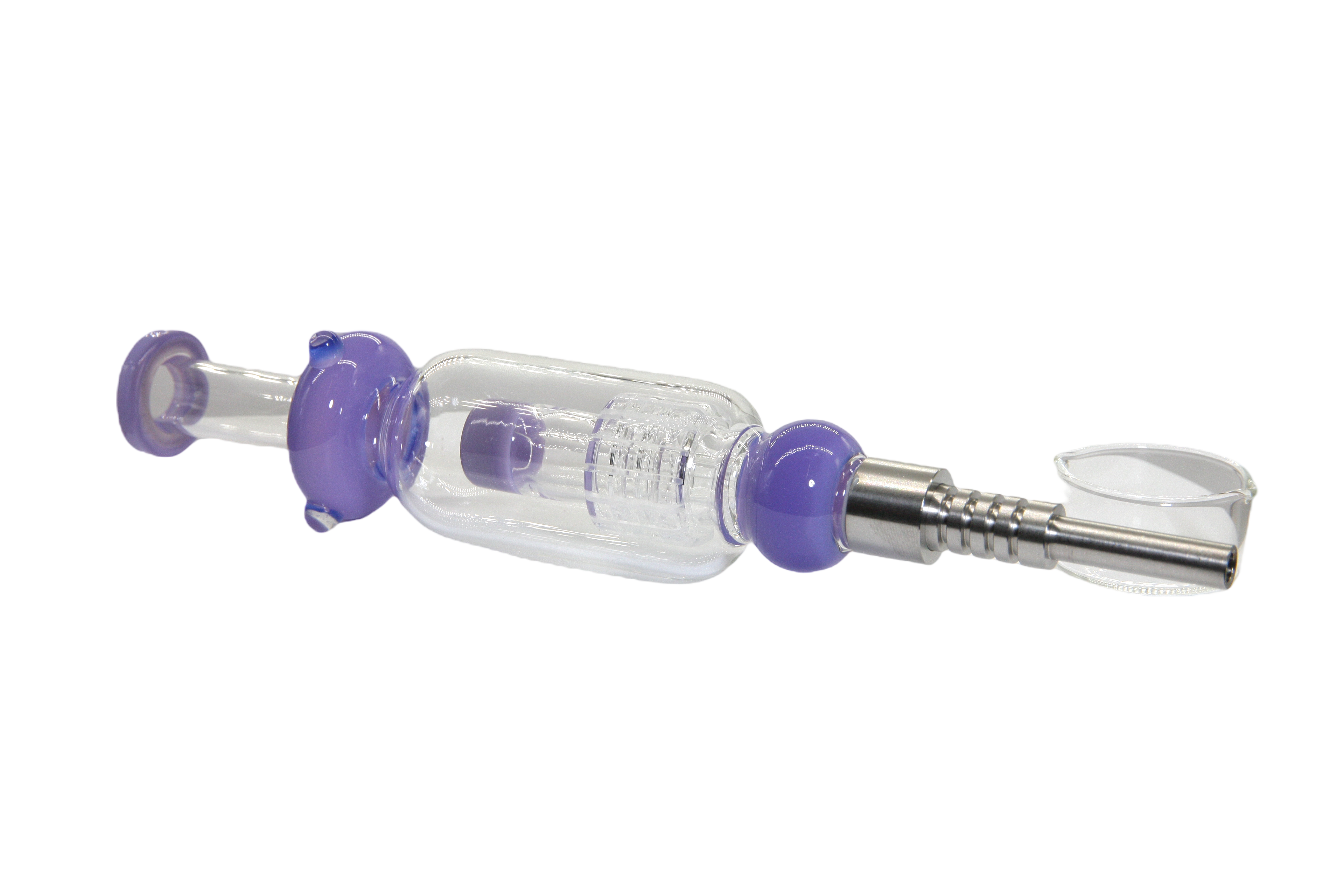 Nectar Collector w/ Matrix Perk & 2 Tips (1 titanium + 1 ceramic)