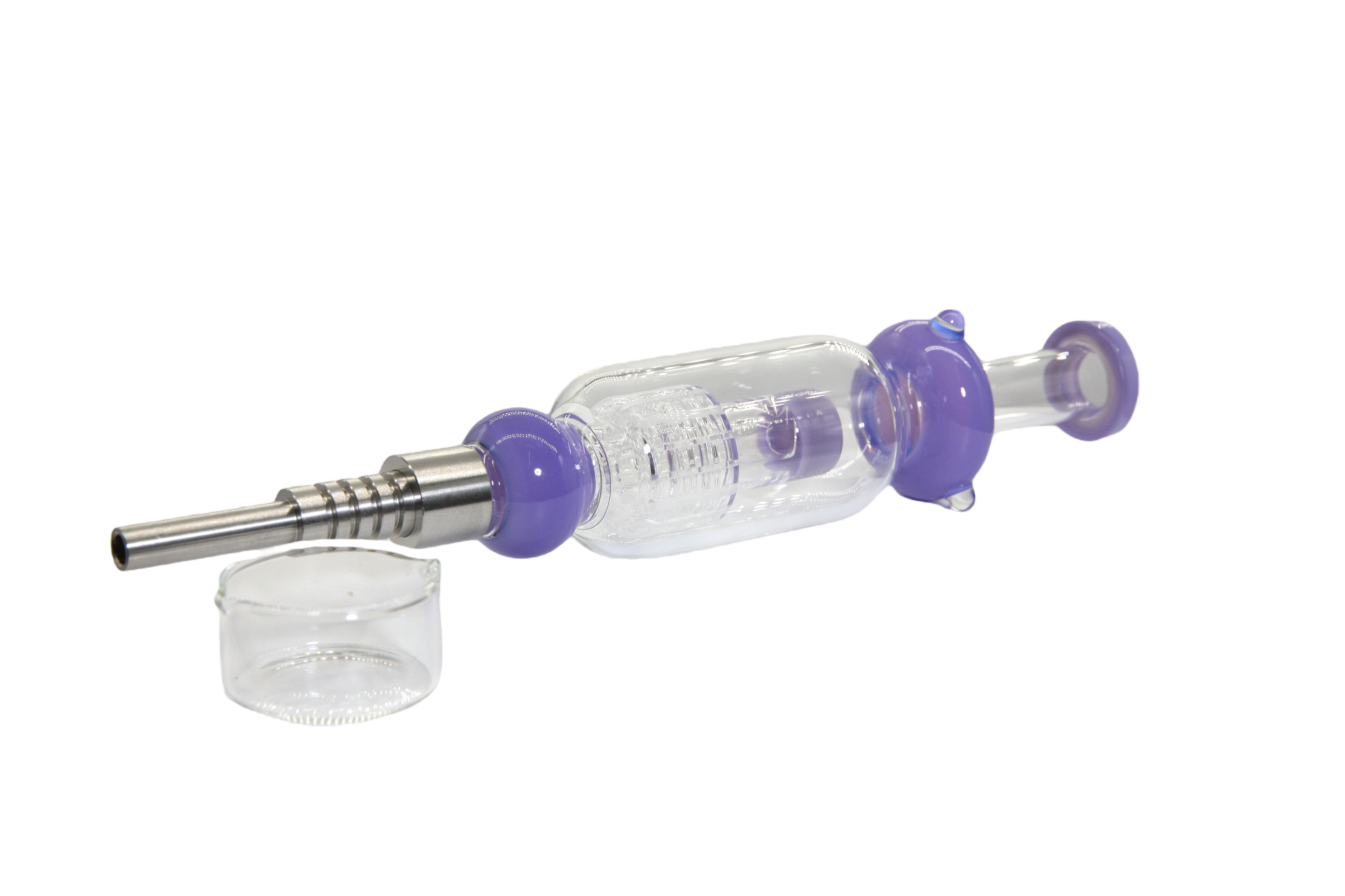 Nectar Collector w/ Matrix Perk & 2 Tips (1 titanium + 1 ceramic)