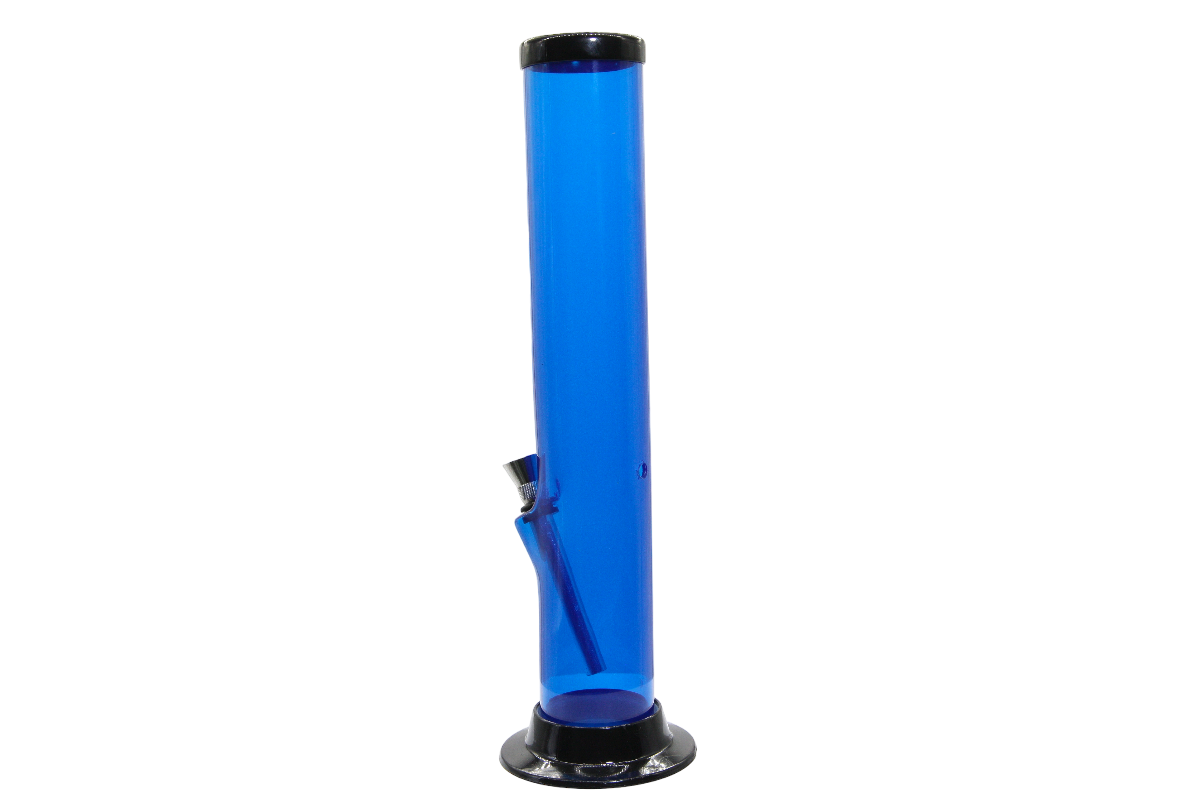 Acrylic Straight Tube Bong - Large