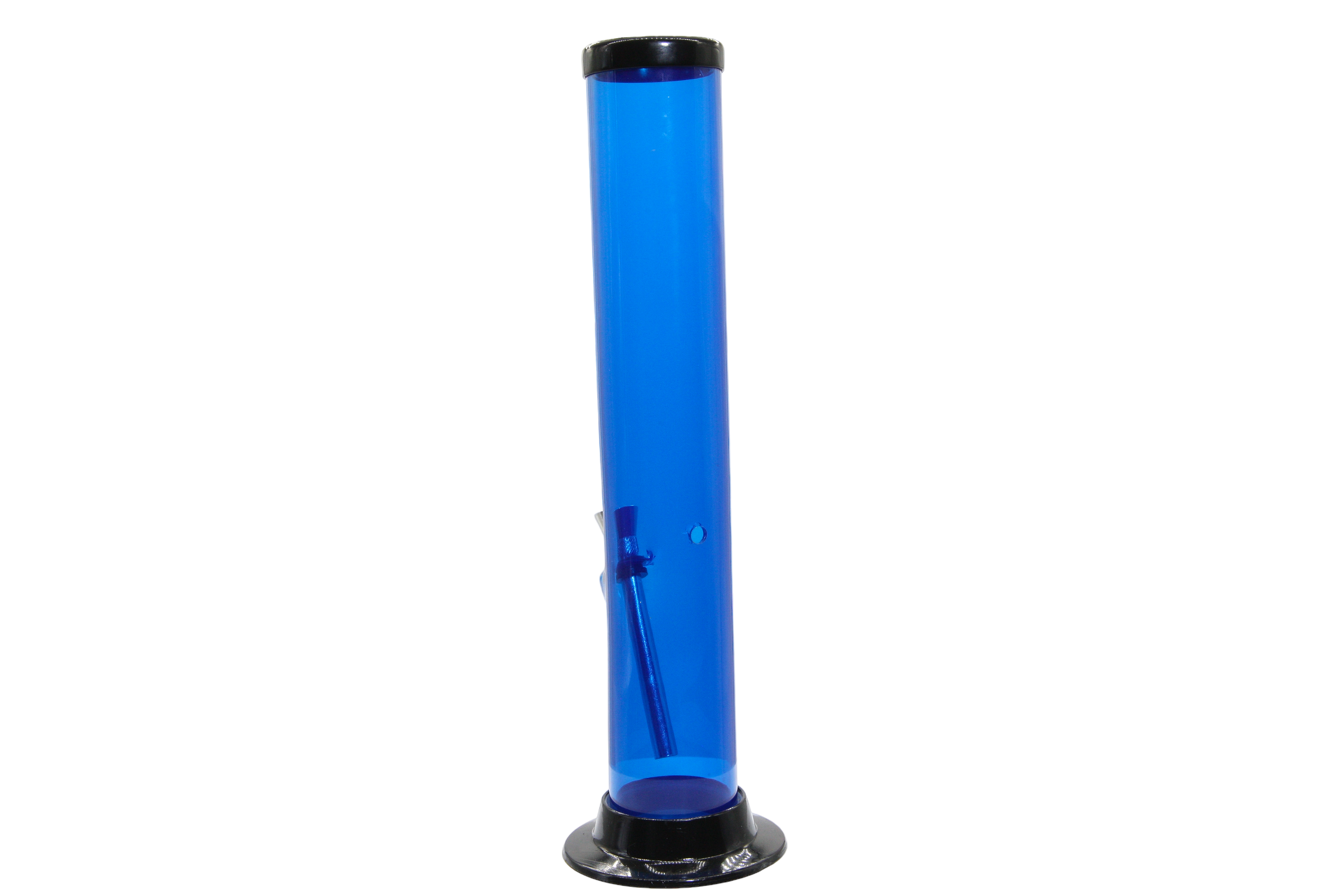 Acrylic Straight Tube Bong - Large