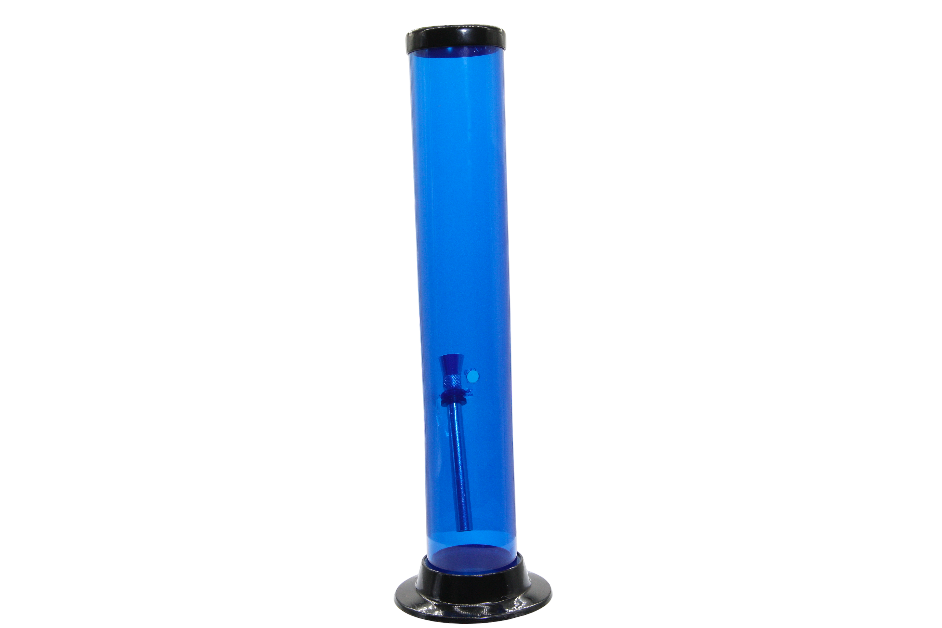 Acrylic Straight Tube Bong - Large