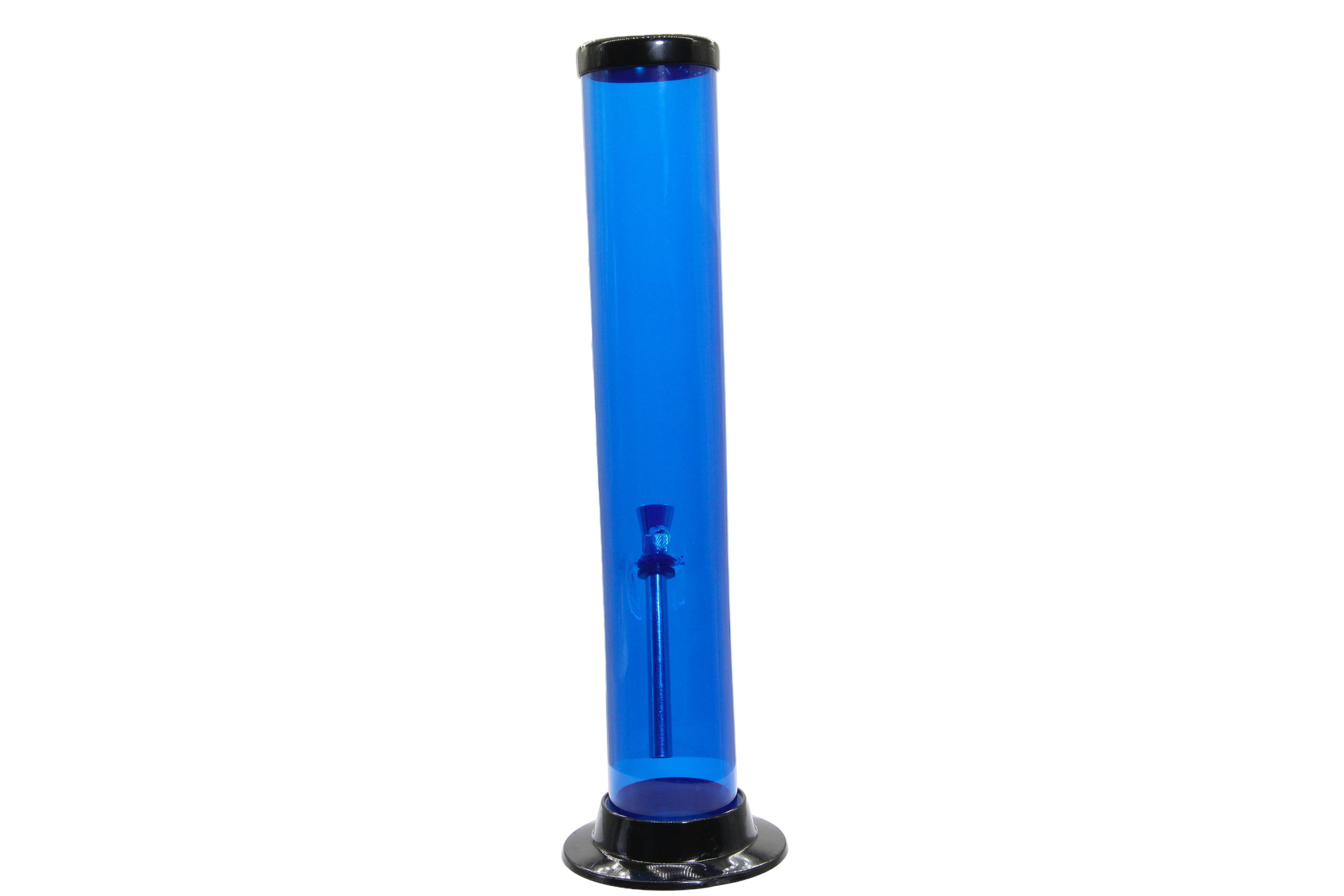 Acrylic Straight Tube Bong - Large