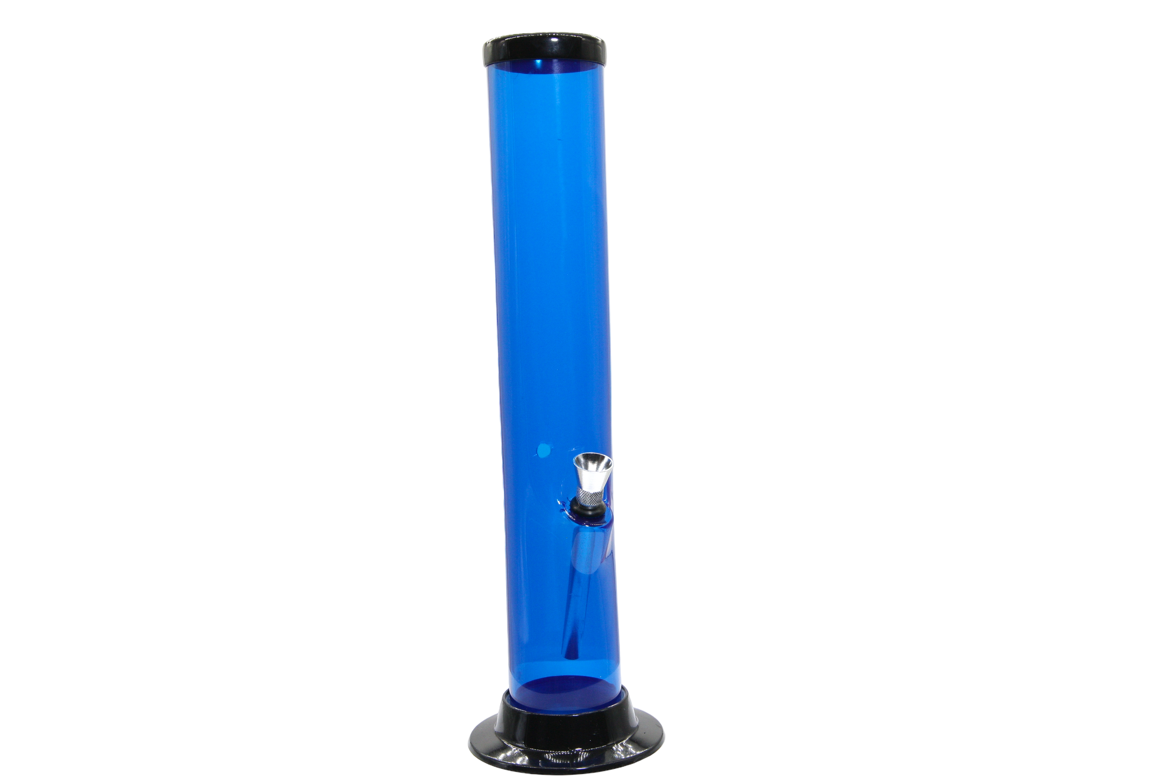Acrylic Straight Tube Bong - Large
