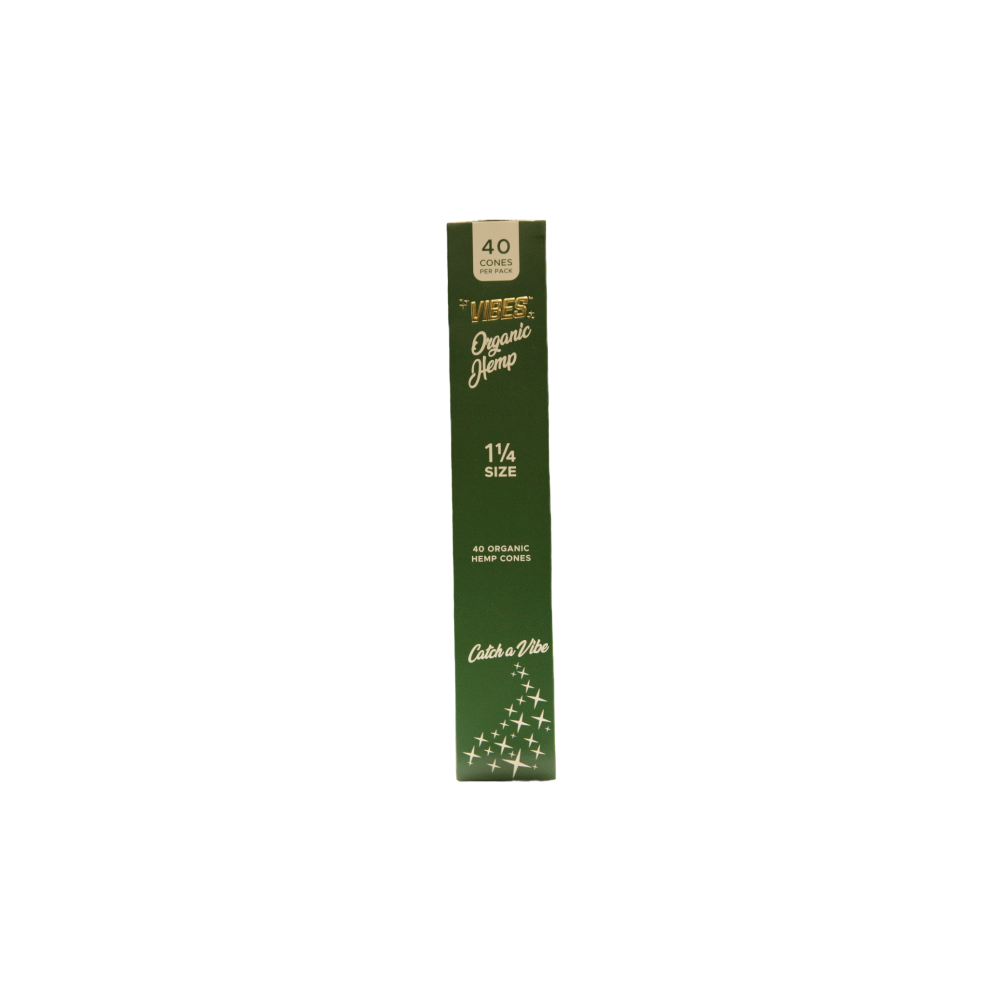 Vibes Organic Hemp Cones - 1 1/4 / 40 Pack
