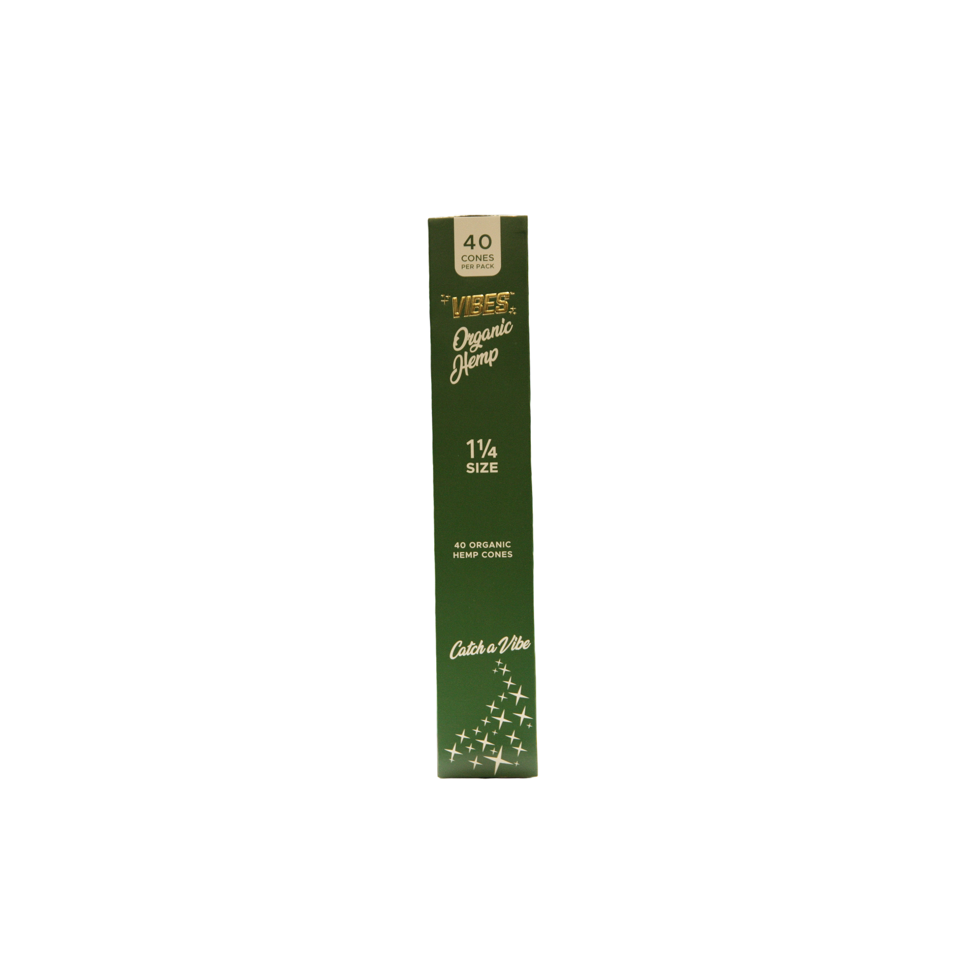 Vibes Organic Hemp Cones - 1 1/4 / 40 Pack