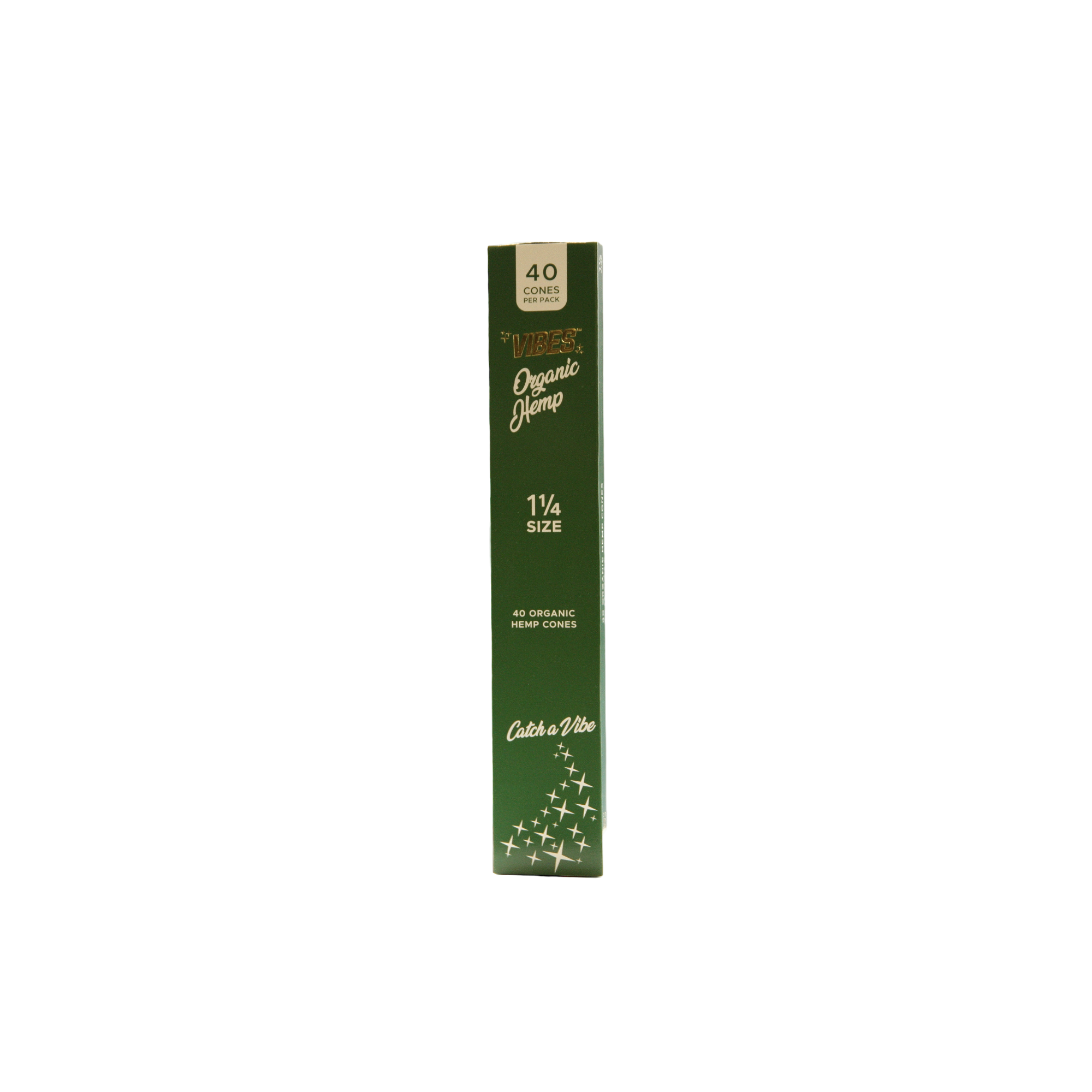 Vibes Organic Hemp Cones - 1 1/4 / 40 Pack
