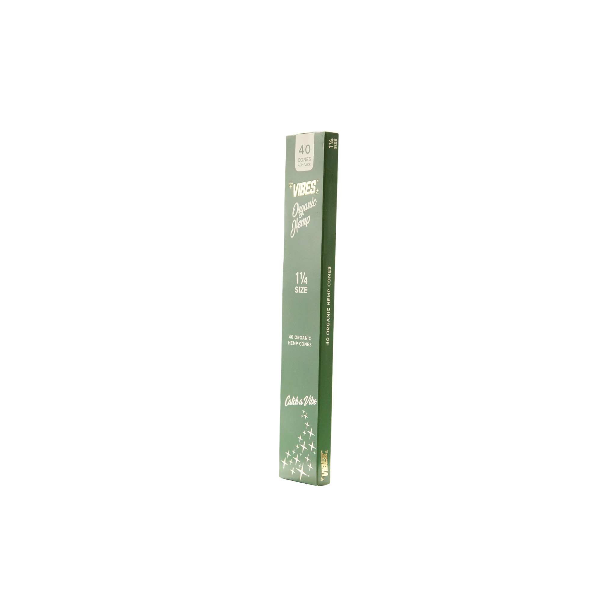 Vibes Organic Hemp Cones - 1 1/4 / 40 Pack