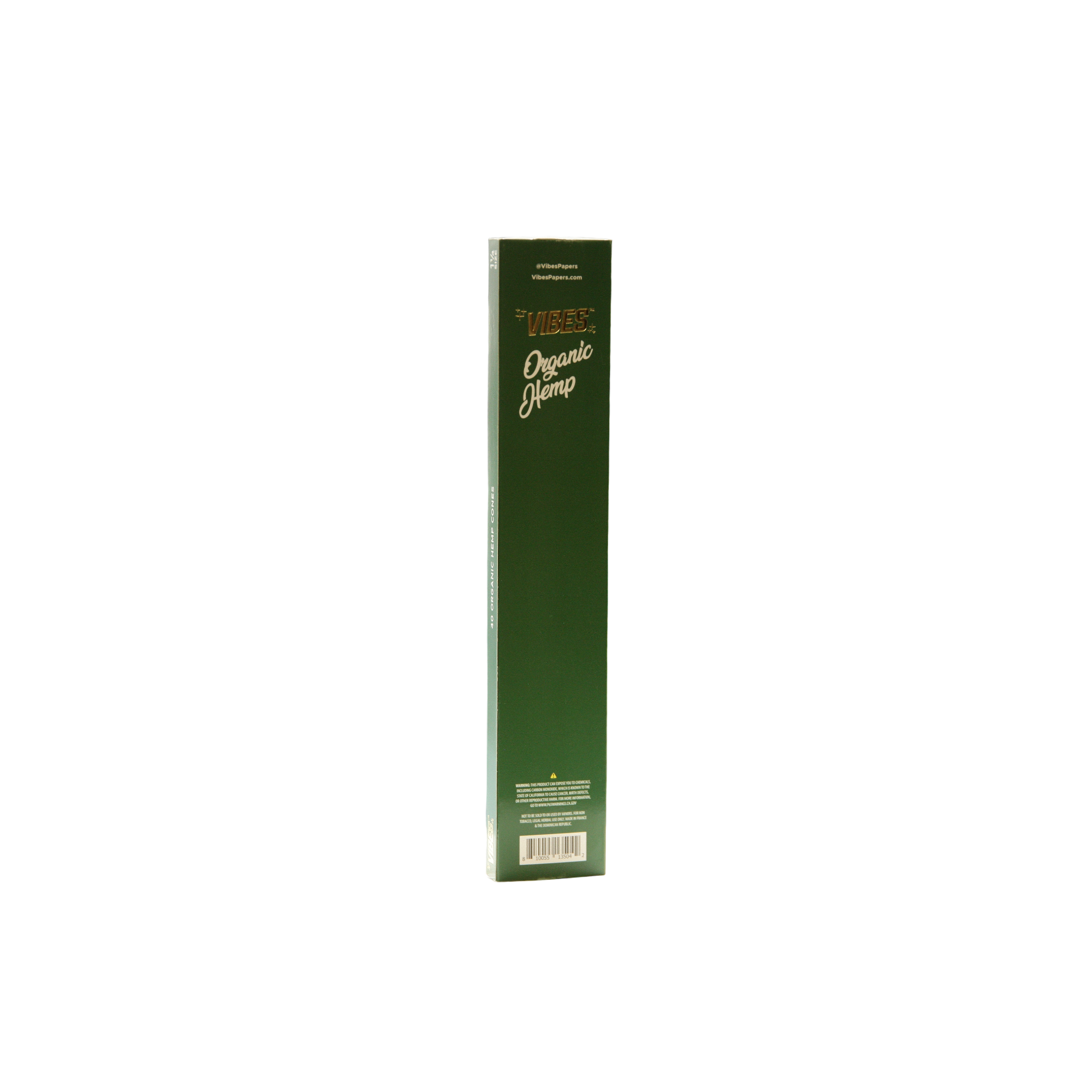 Vibes Organic Hemp Cones - 1 1/4 / 40 Pack