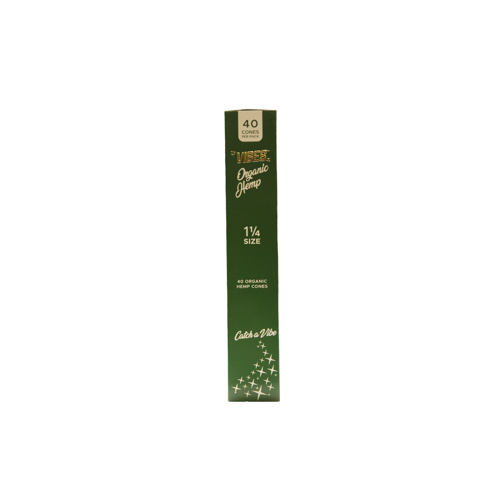 Vibes Organic Hemp Cones - 1 1/4 / 40 Pack