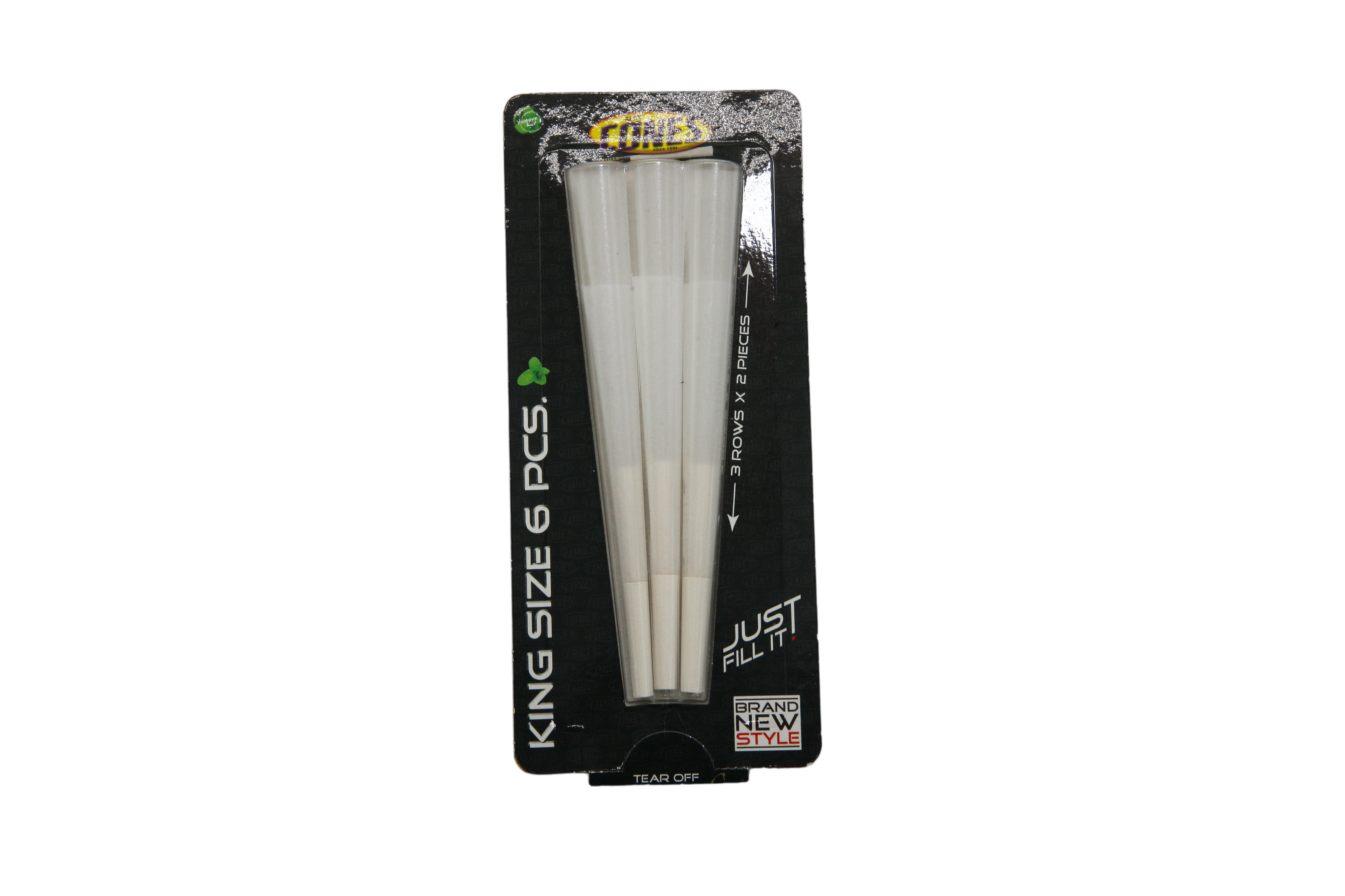 CONES Blister Pack - King Size / 6 Pcs