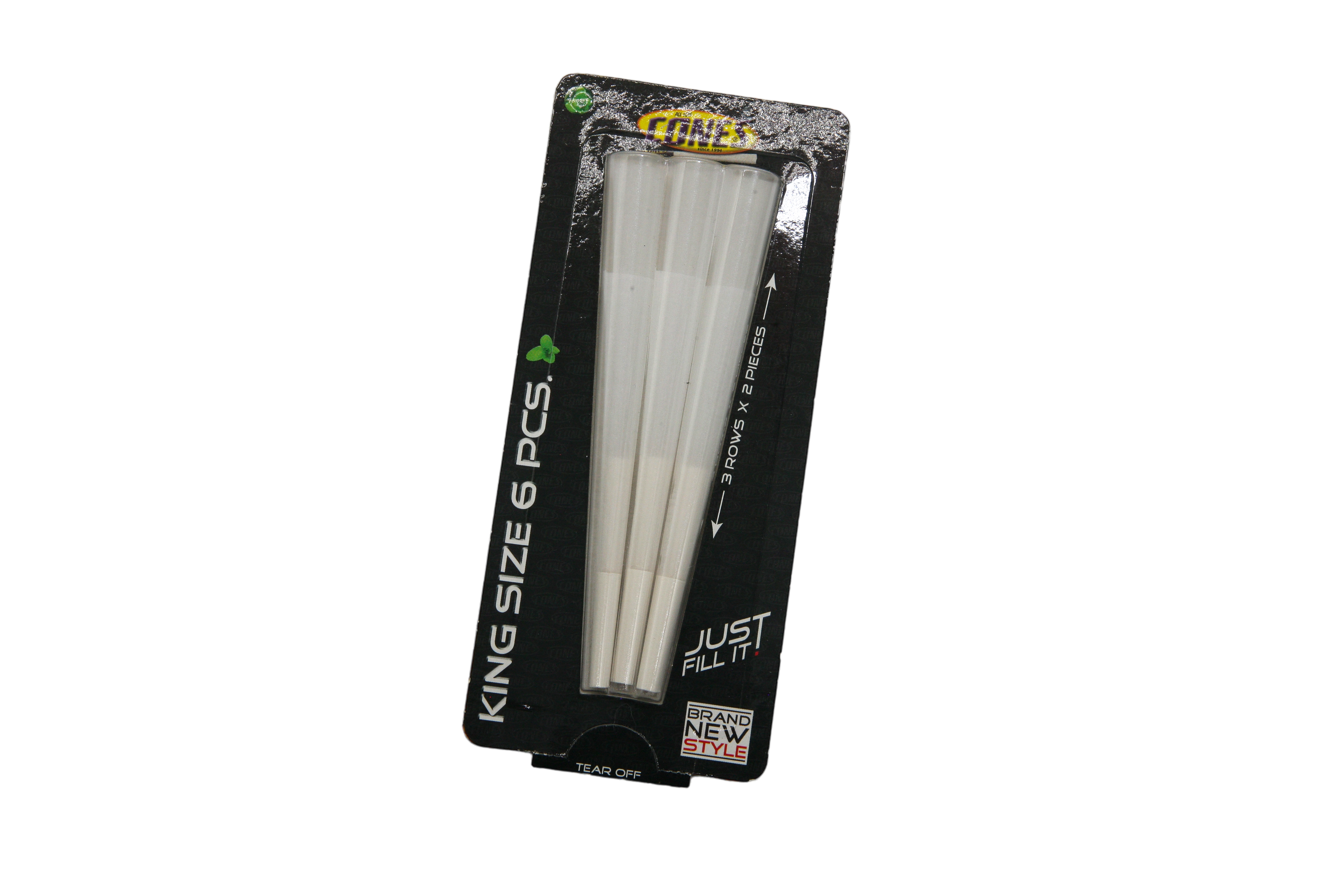 CONES Blister Pack - King Size / 6 Pcs